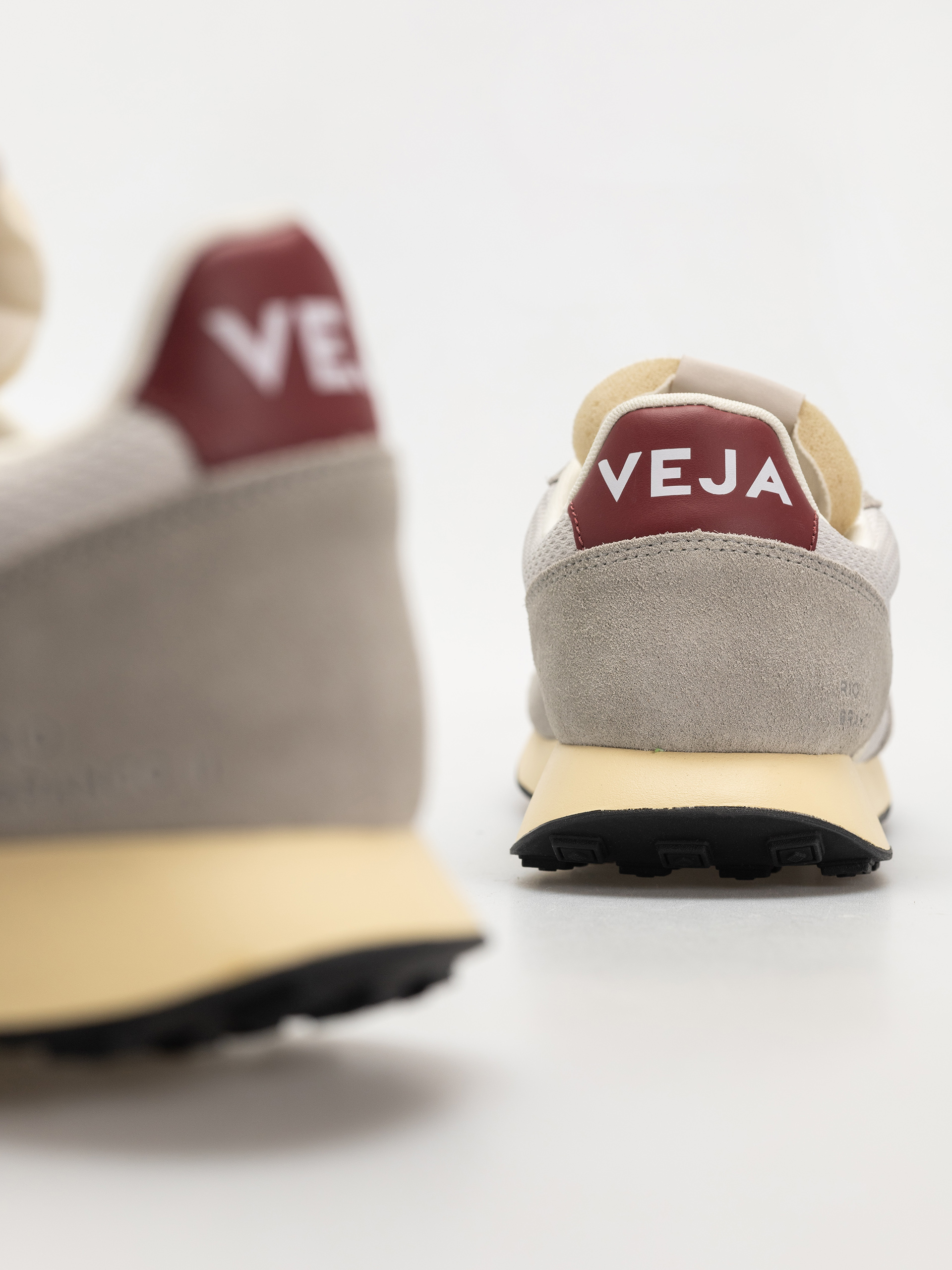 Topánky Veja Rio Branco Ii (light grey pierre marsala)