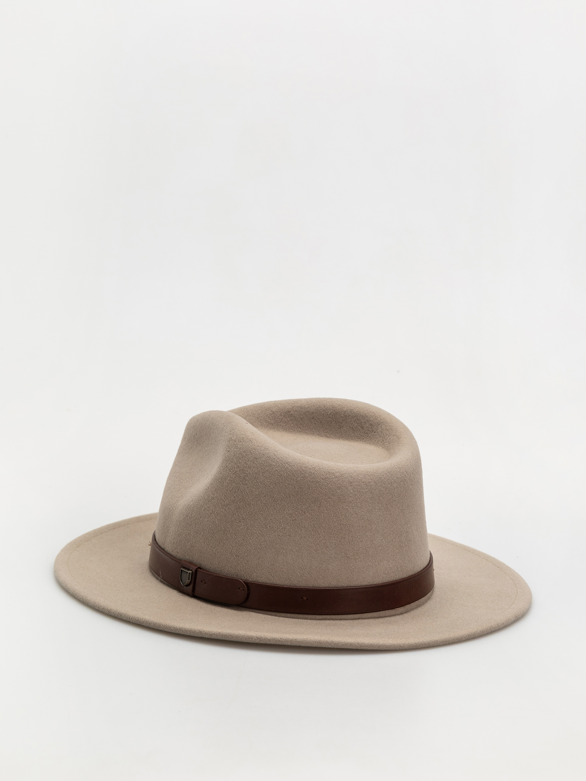 Klobúk Brixton Messer Fedora (light tan)