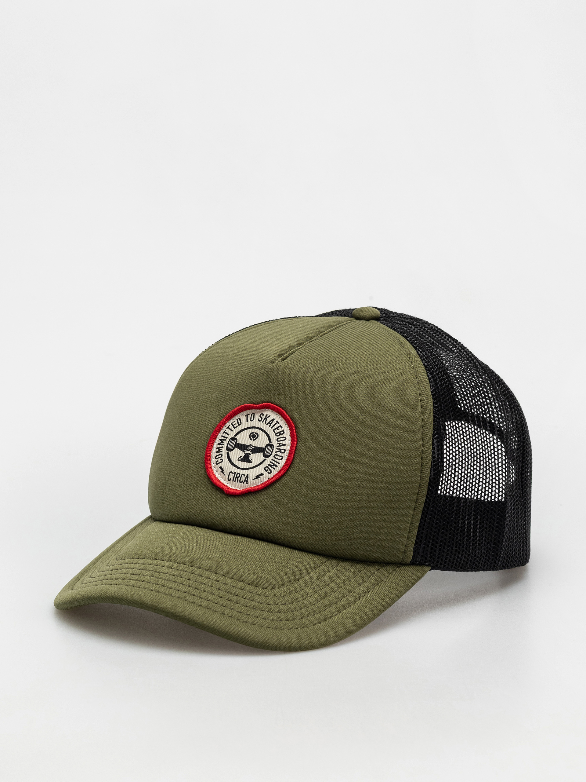 u0160iltovka Circa C1rcle Trucker (military/red)