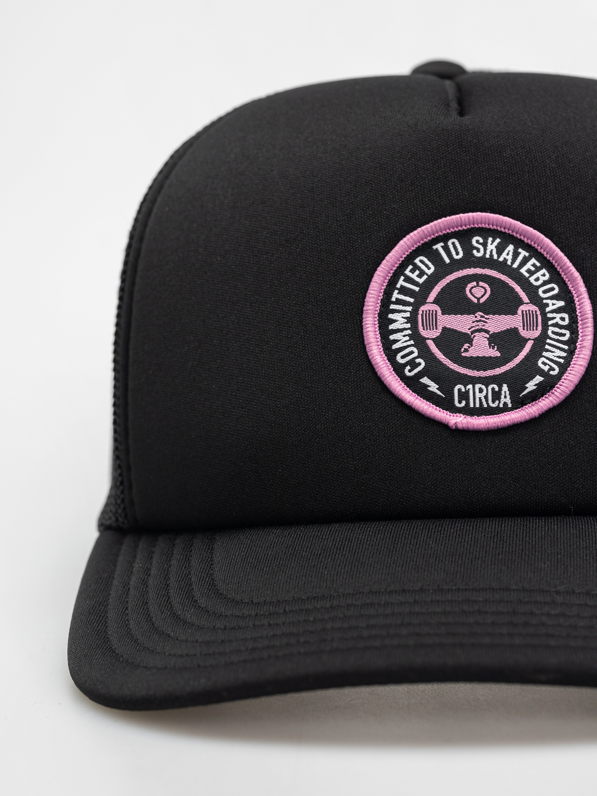 Šiltovka Circa C1rcle Trucker (black/pink)