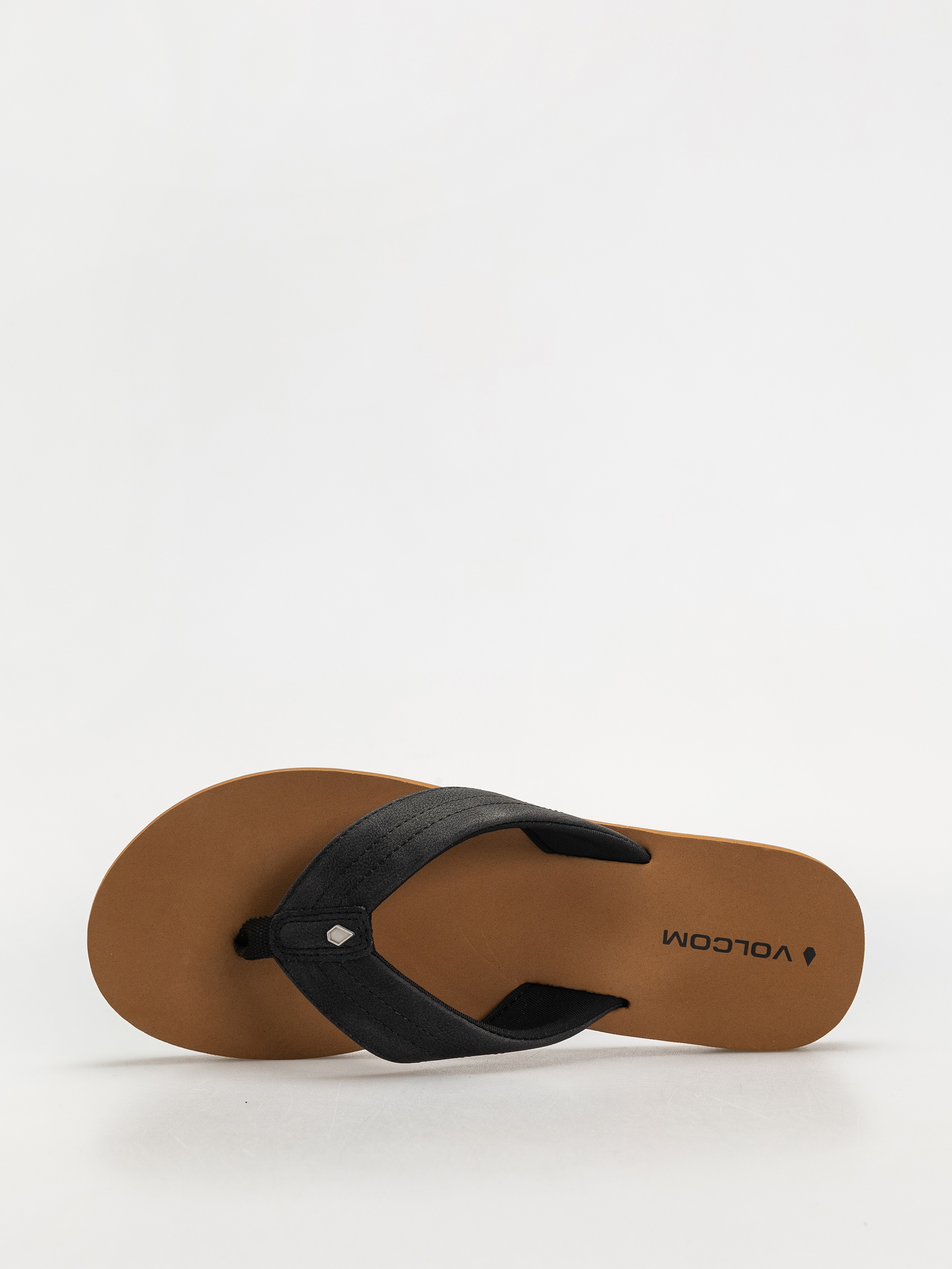 Plážovky Volcom Boyfriends Thong Wmn (black)