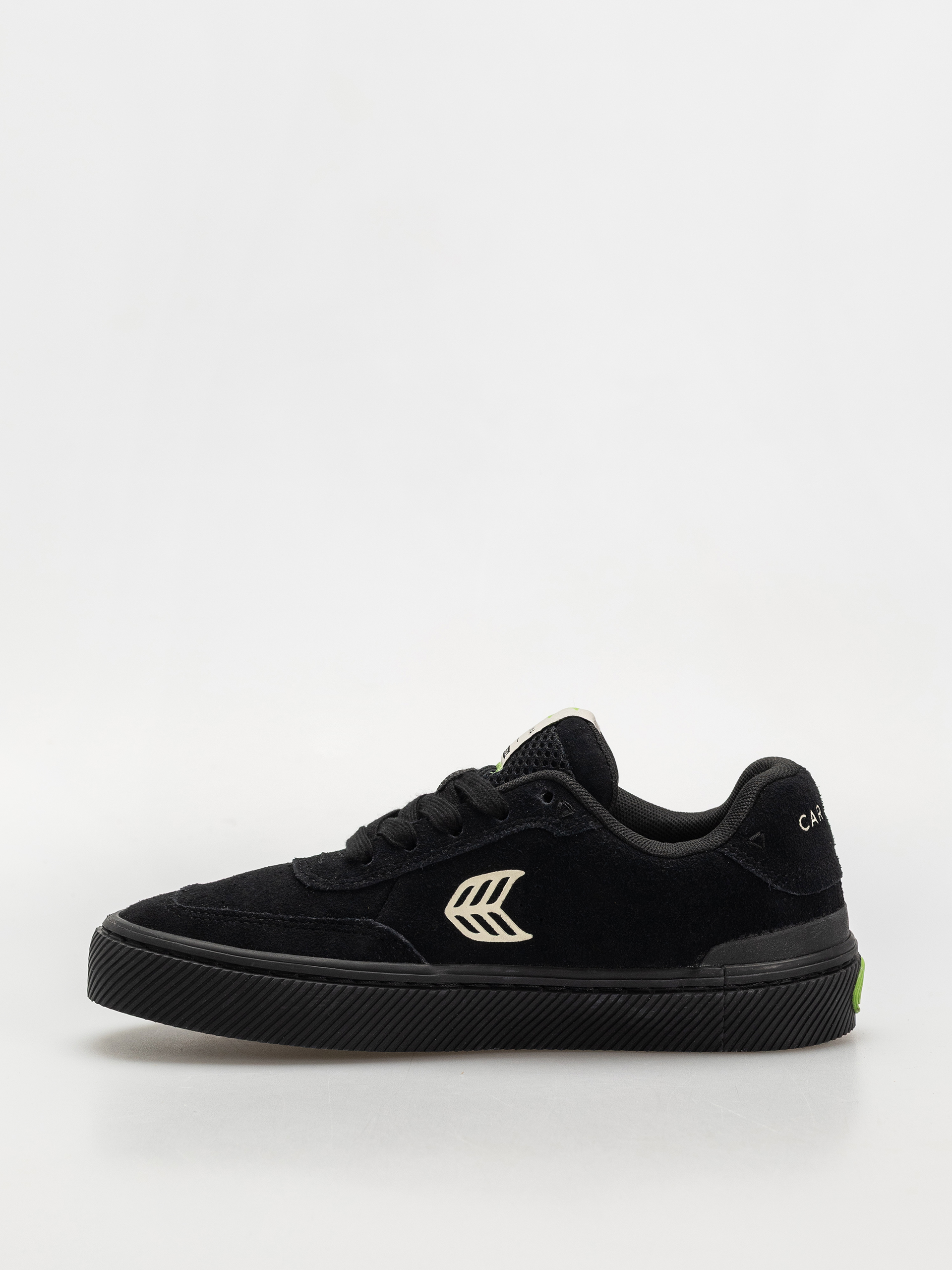 Topánky Cariuma Luan Pro Wmn (all black suede ivory logo)