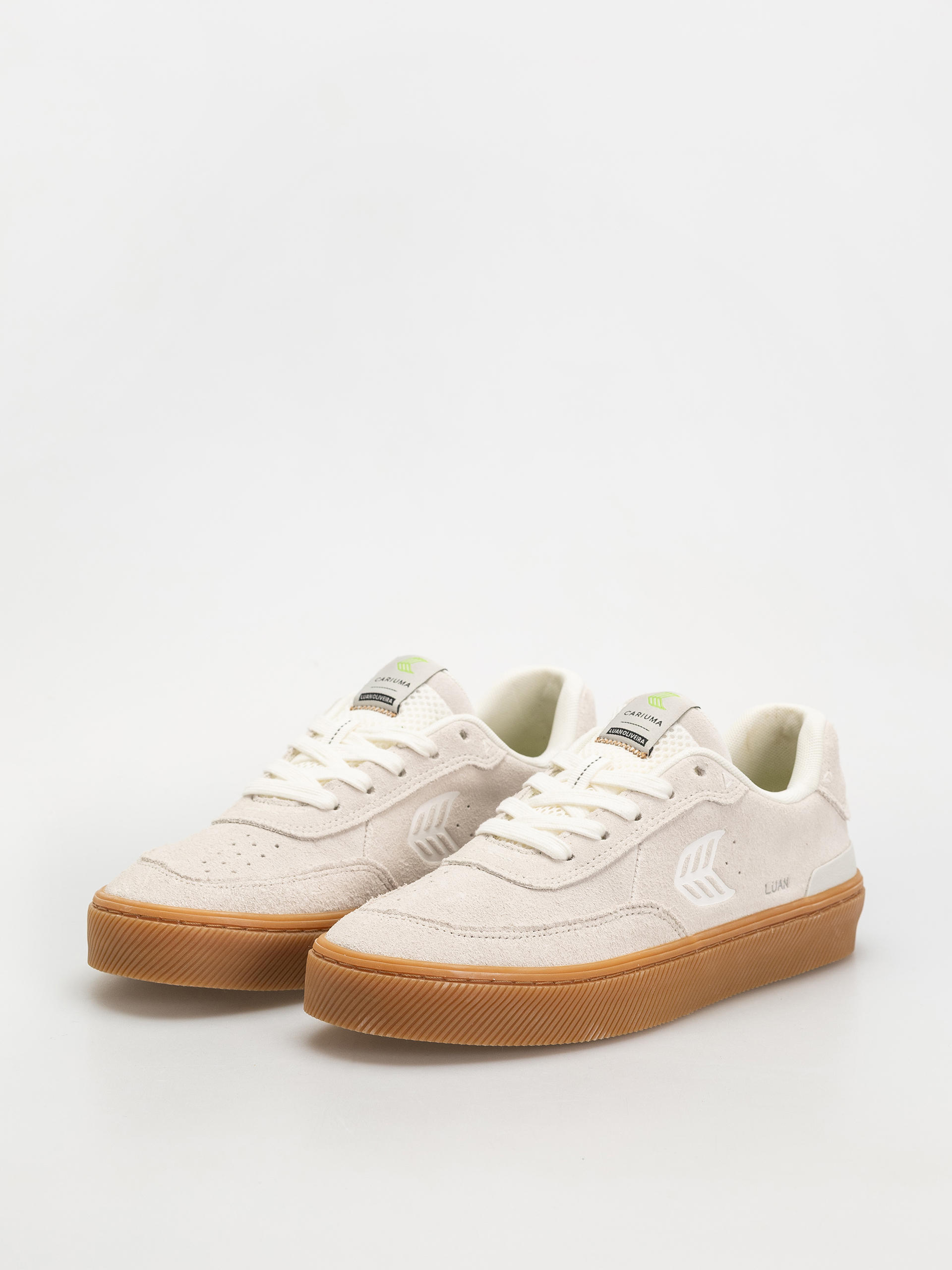 Topánky Cariuma Luan Pro (gum smoke white suede off white logo)