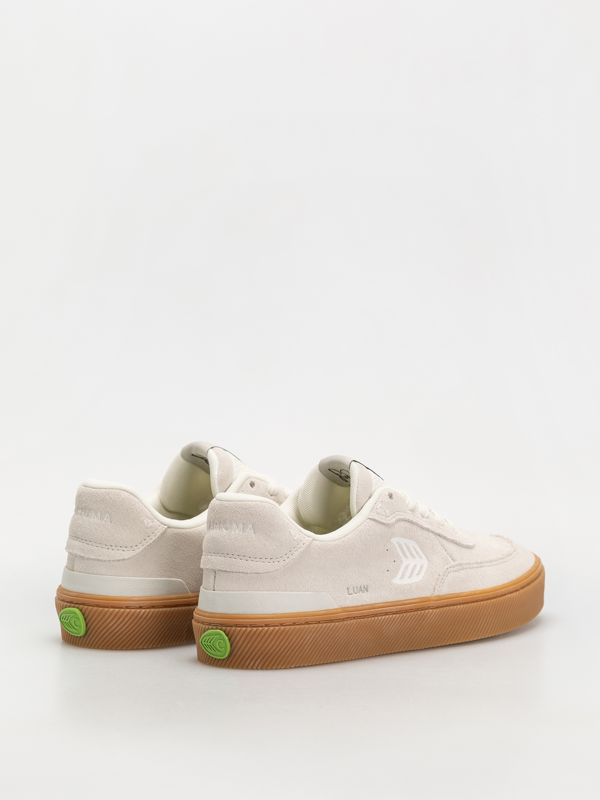 Topánky Cariuma Luan Pro (gum smoke white suede off white logo)