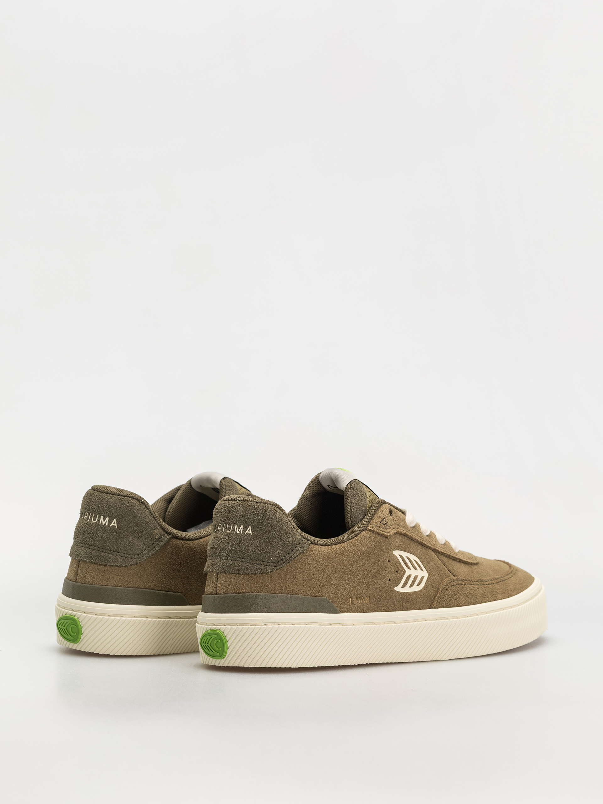 Topánky Cariuma Luan Pro Wmn (olive green suede ivory logo burnt olive)