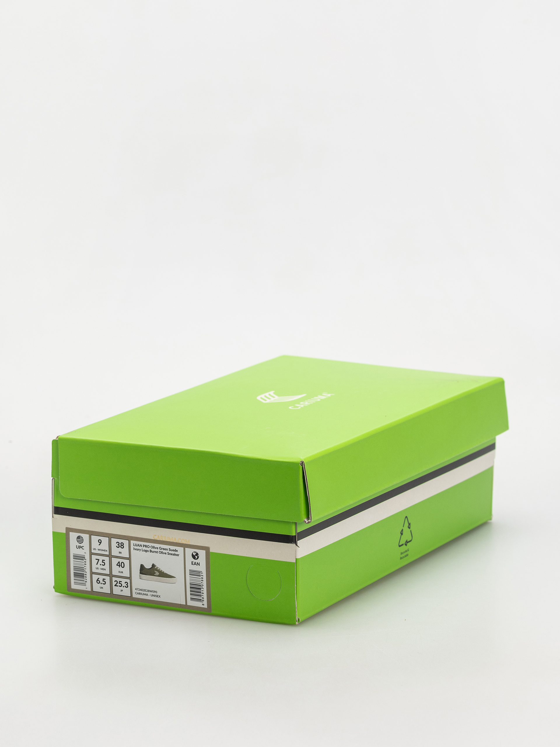 Topánky Cariuma Luan Pro Wmn (olive green suede ivory logo burnt olive)