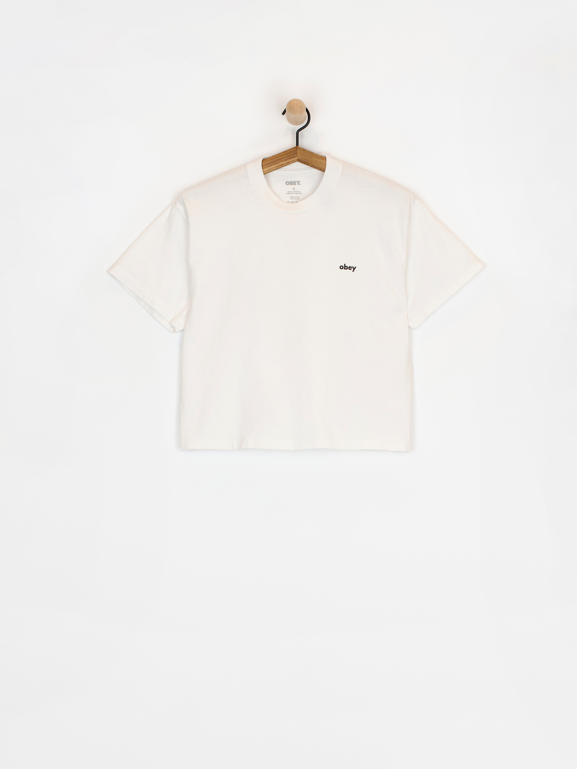 Tričko OBEY Water Color Flower Wmn (white)