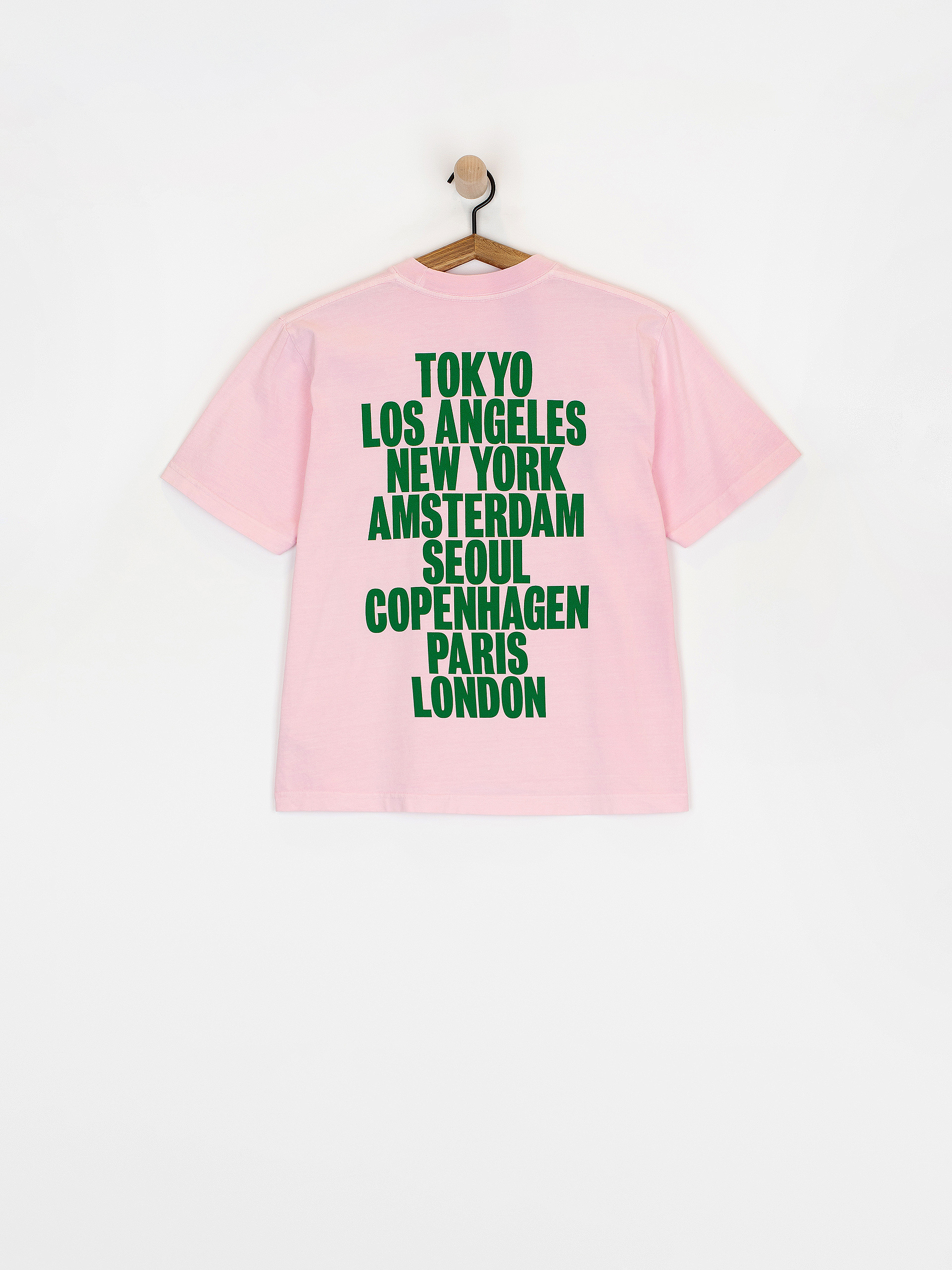 Tričko OBEY International Cities Wmn (pigment cradle pink)