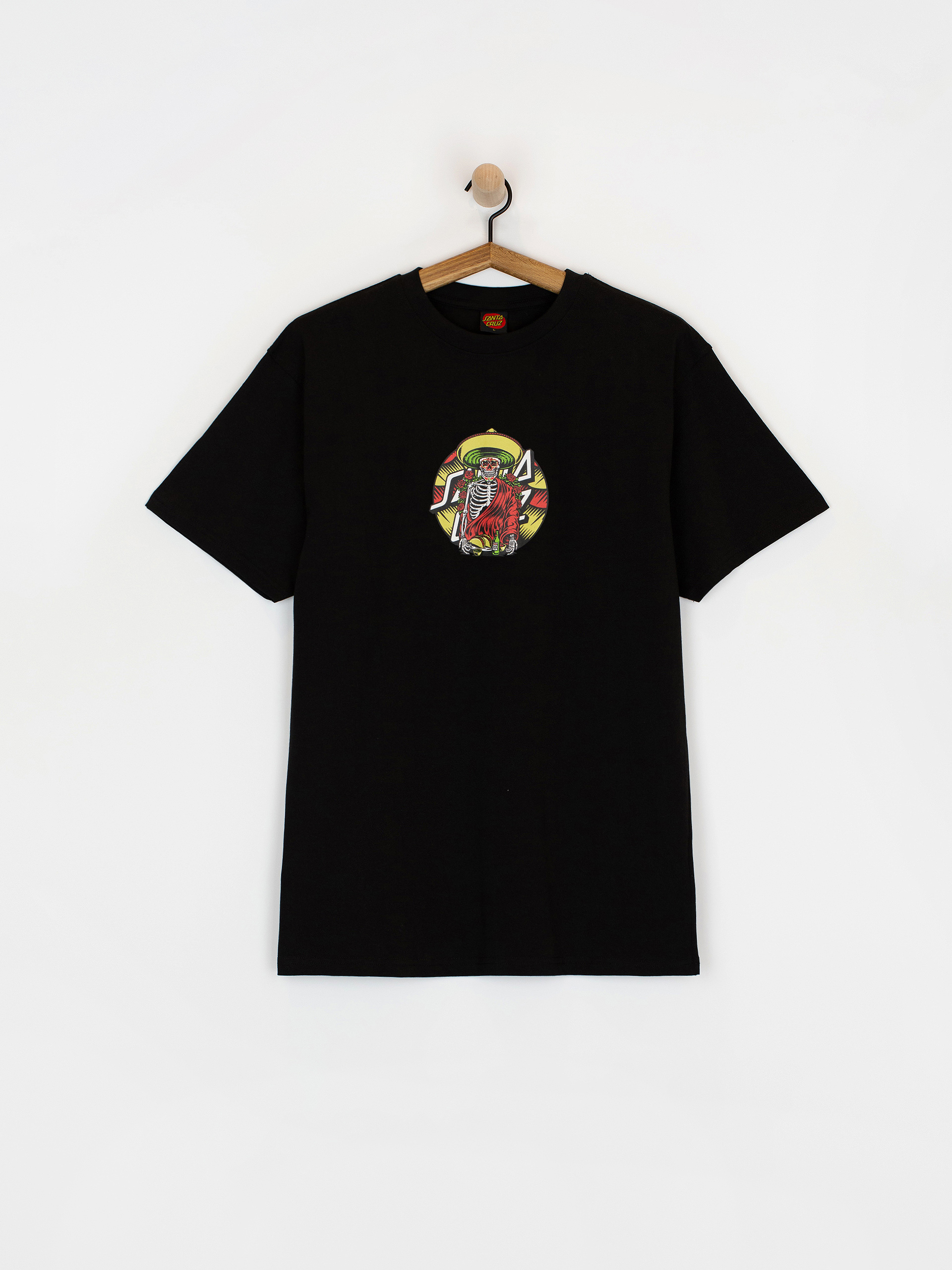 Tričko Santa Cruz Guzman Dining Dot (black)