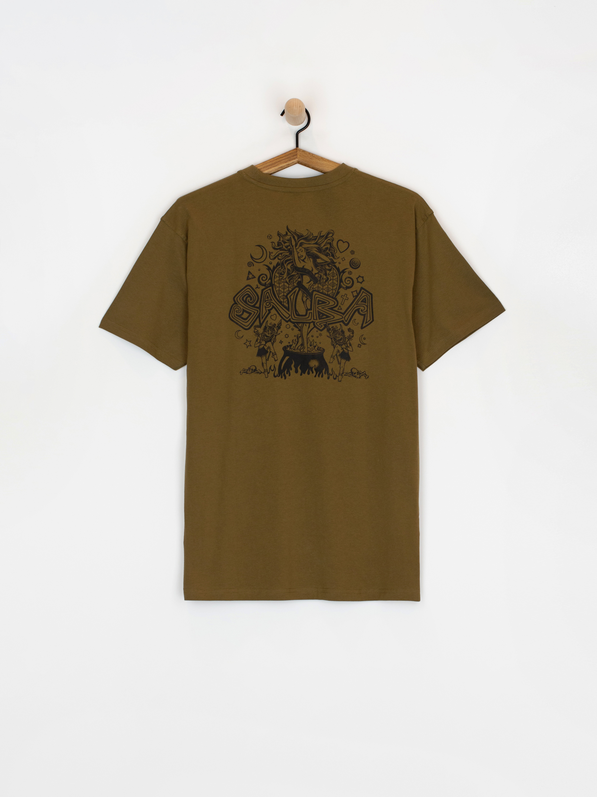 Tričko Santa Cruz Witchdoctor Mono (uniform green)