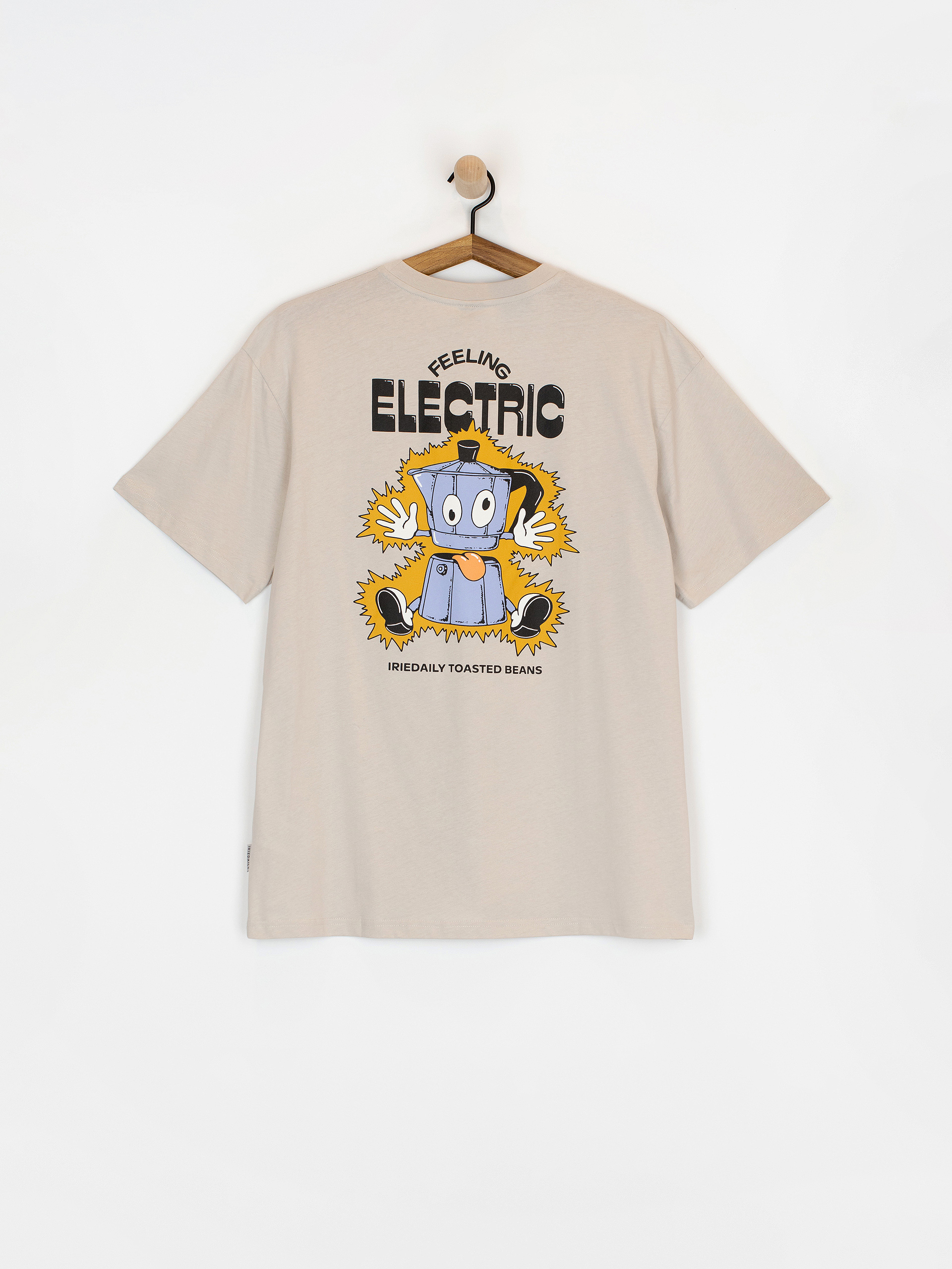 Tričko Iriedaily Coffeelectric (cloud grey)