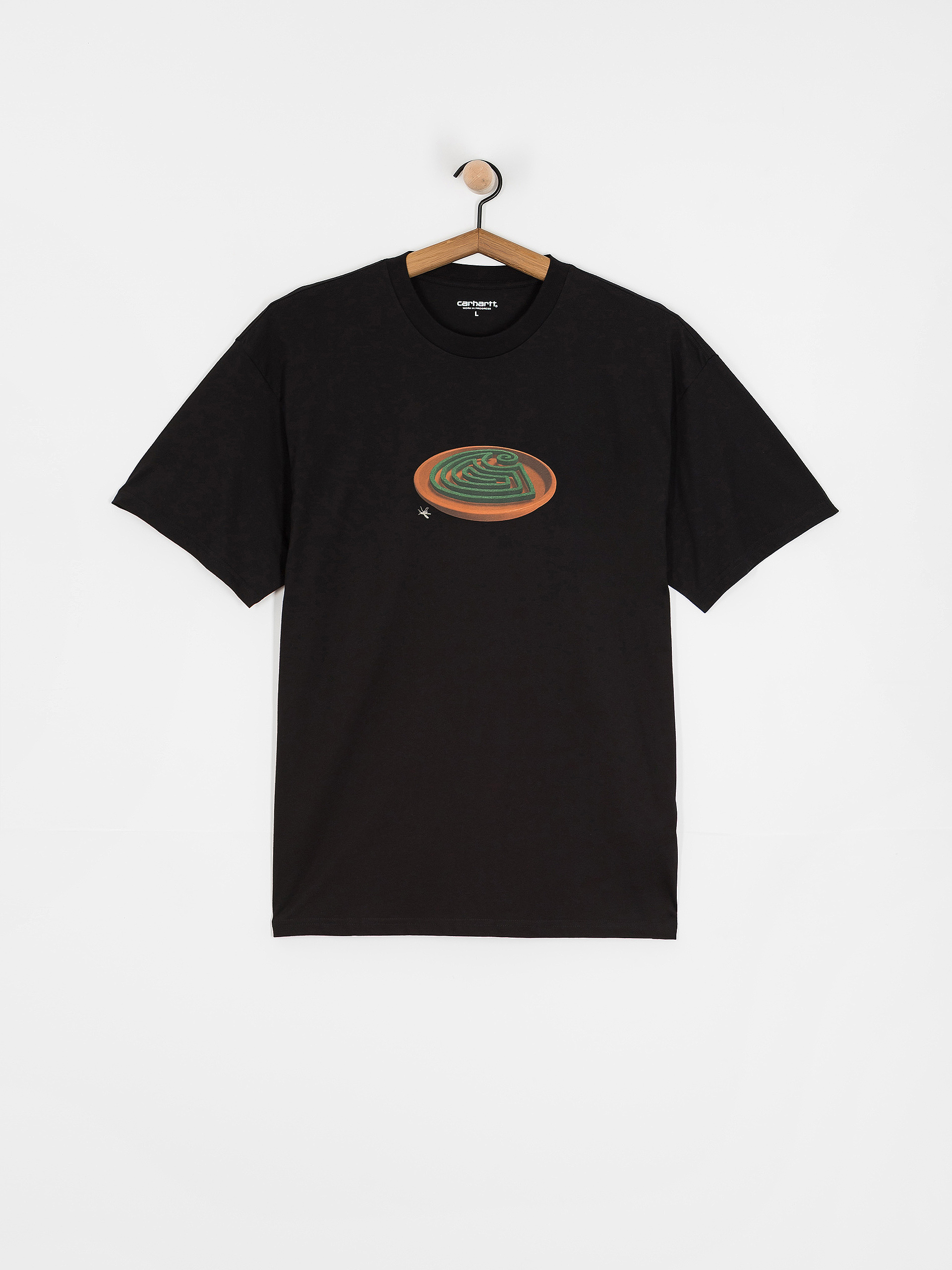 Tričko Carhartt WIP Spiral (black)