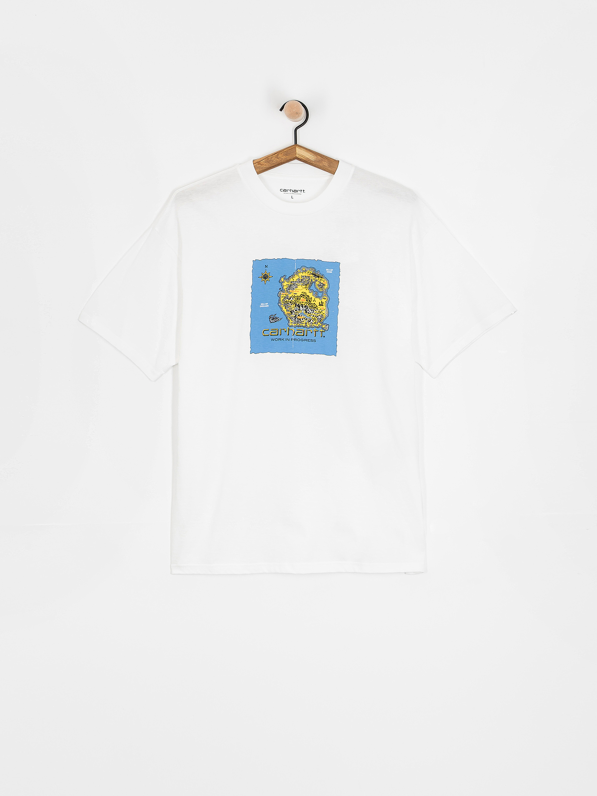 Tričko Carhartt WIP Old World (white)