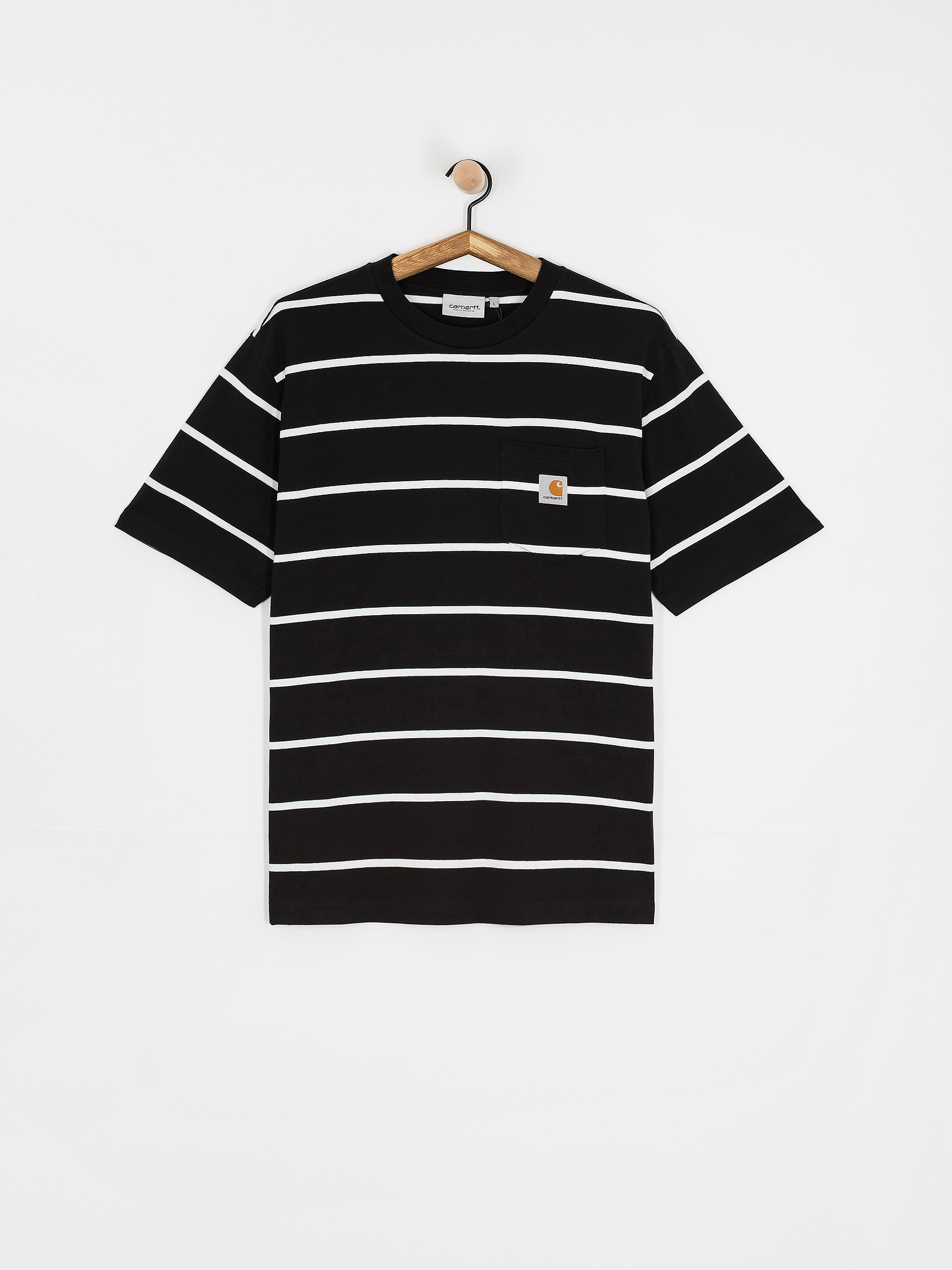Tričko Carhartt WIP Aiken Pocket (aiken stripe/black)
