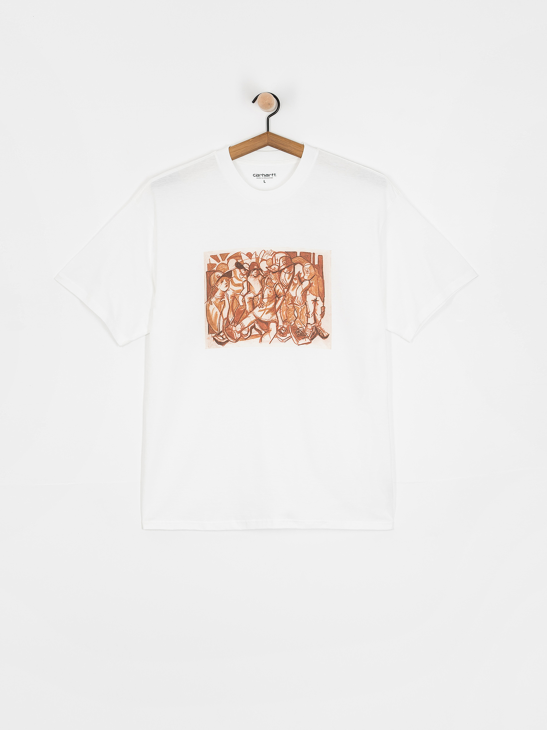Tričko Carhartt WIP Cai Arfon Bellis (white)