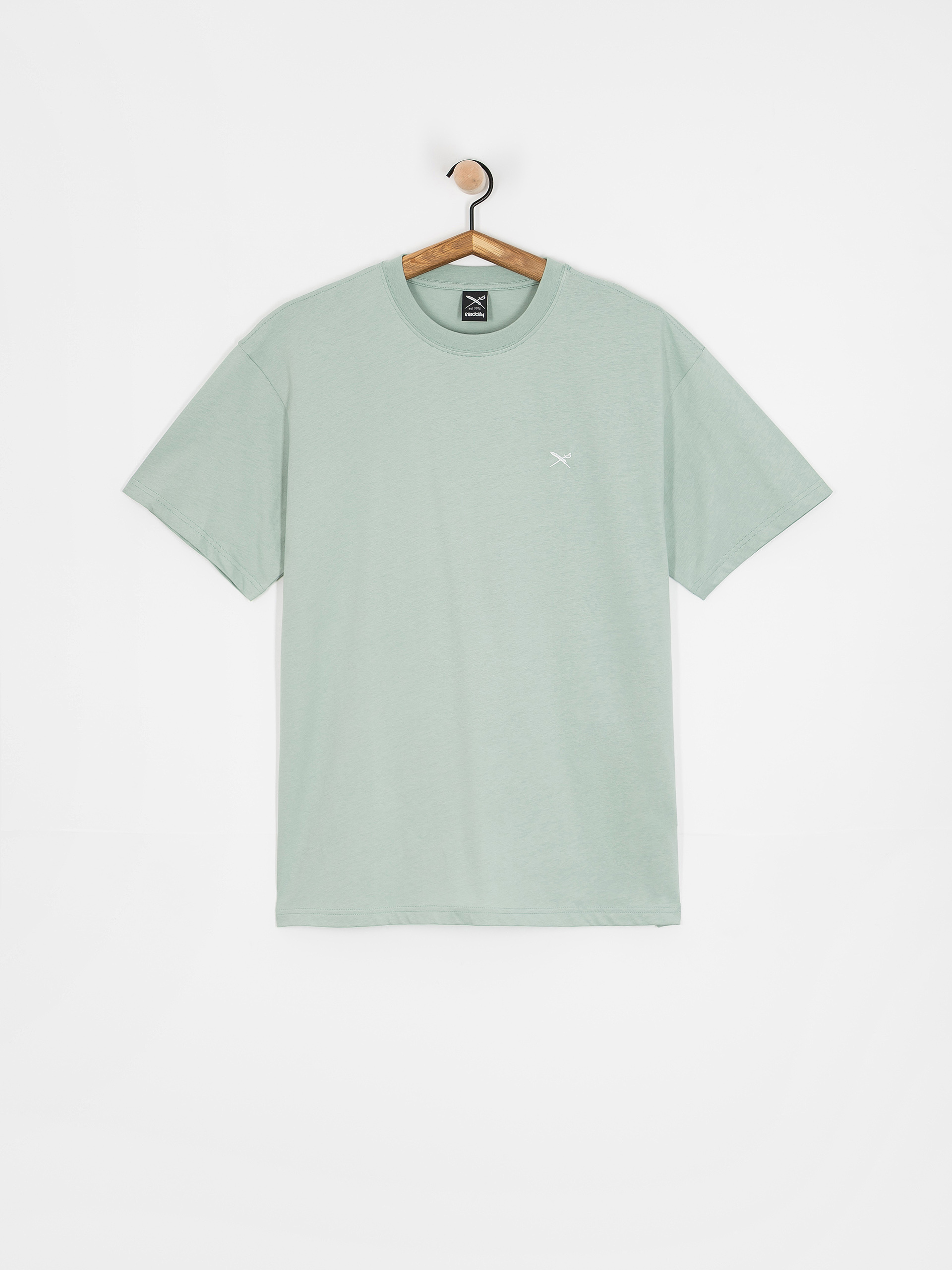 Tričko Iriedaily Mini Flag Relaxed (mint haze)