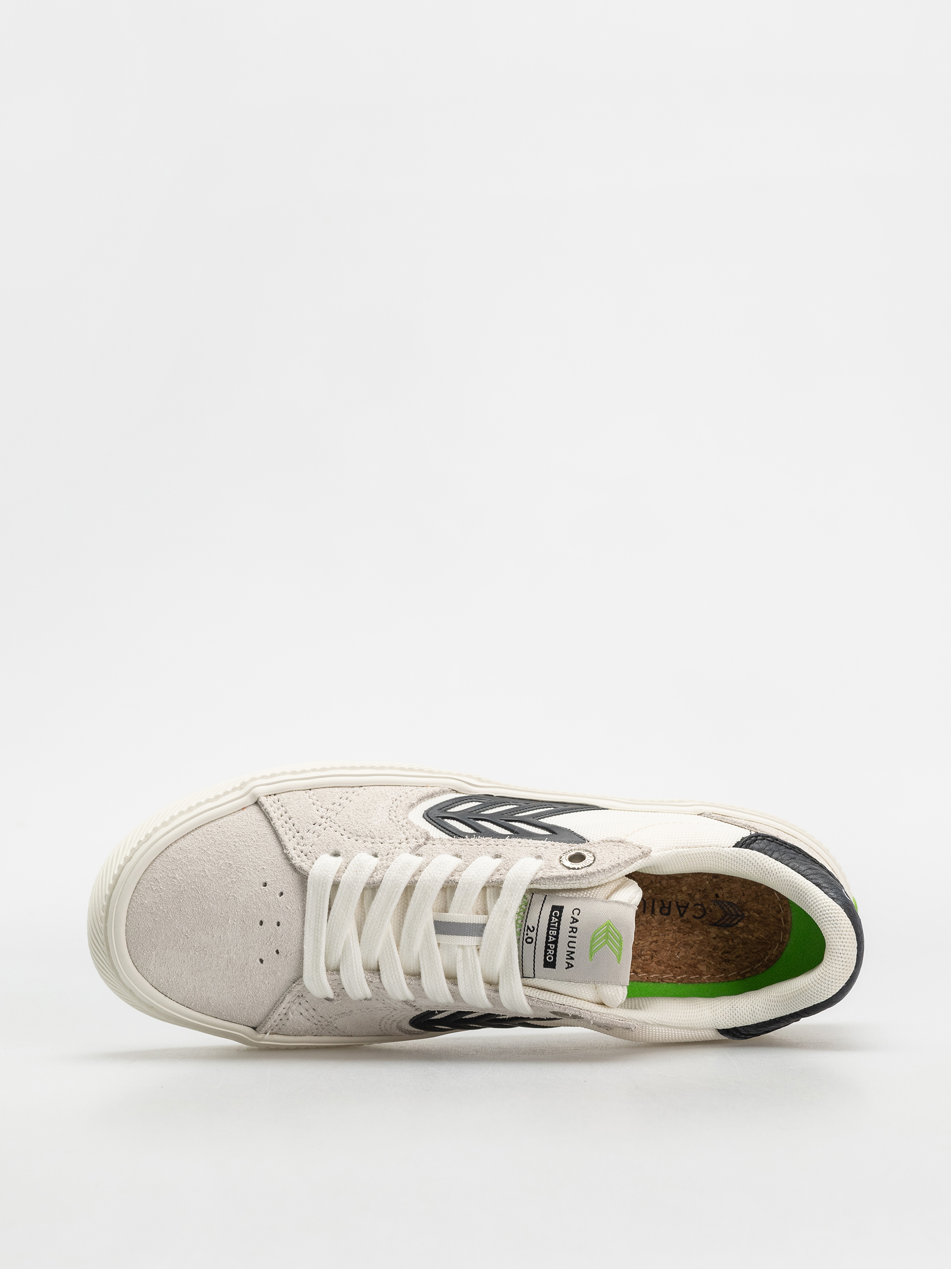 Topánky Cariuma Catiba Pro 2.0 Wmn (smoke white suede off white cordura black logo)