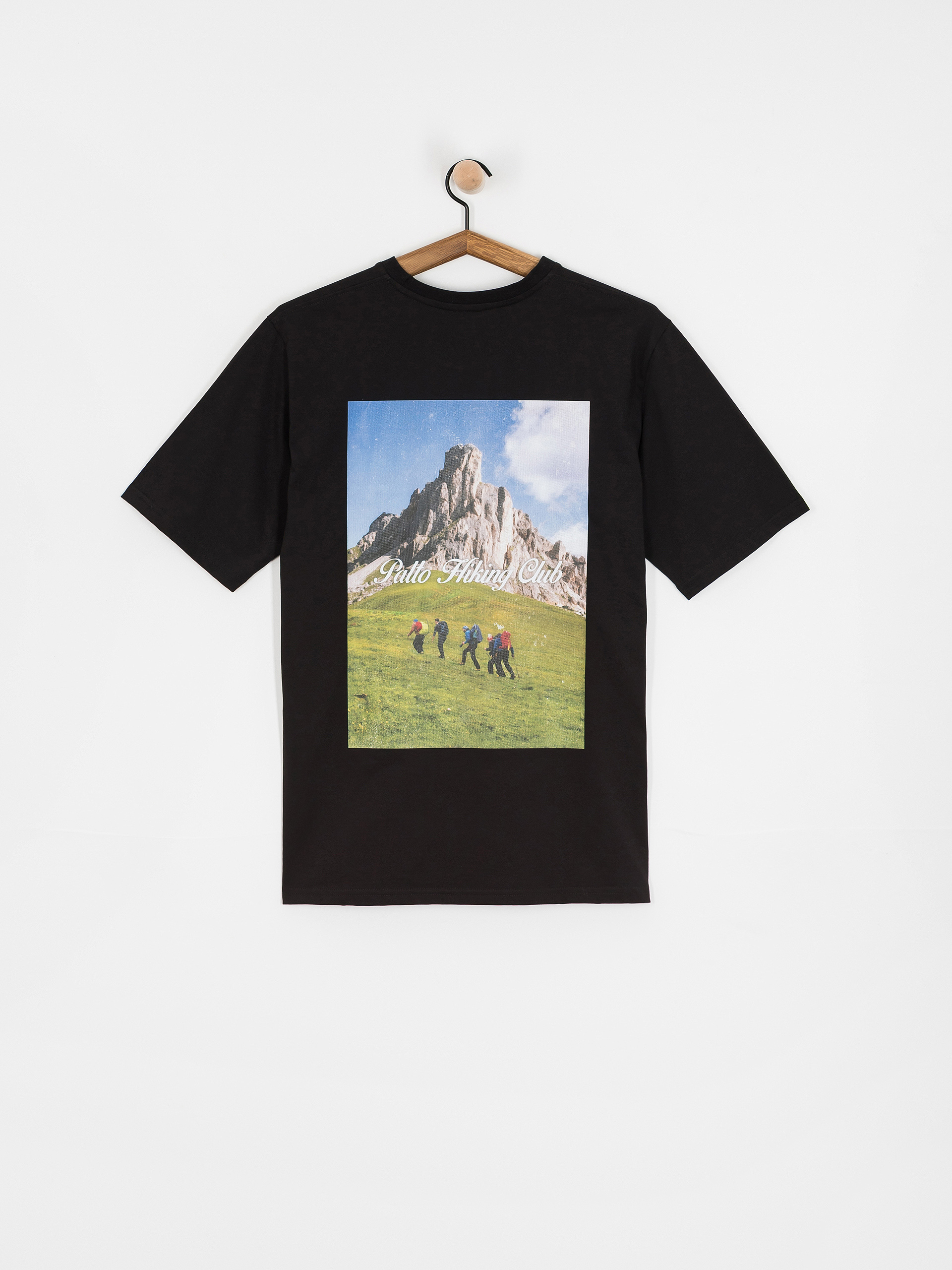 Tričko Palto Hiking Club (black)