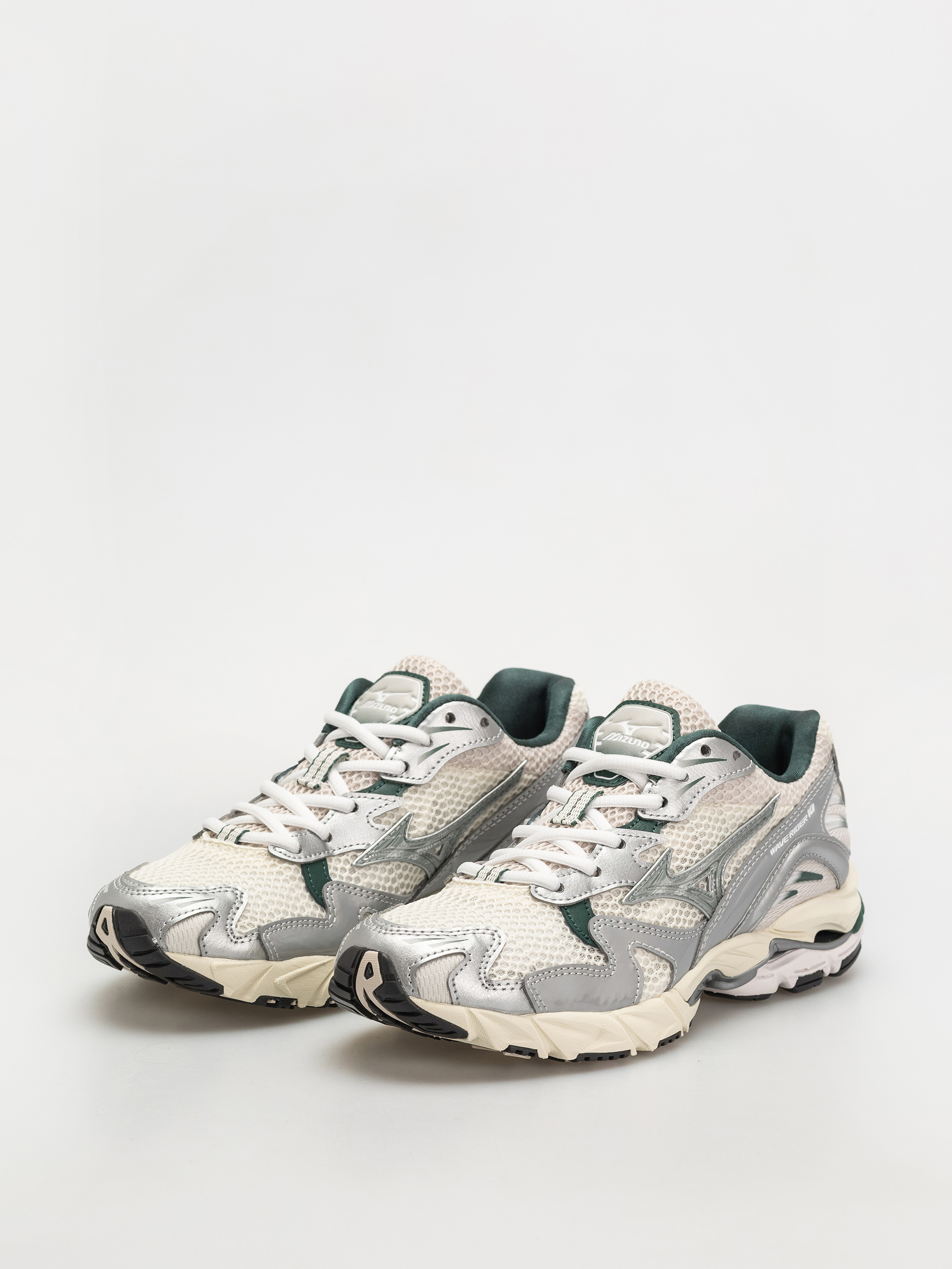 Topánky Mizuno Wave Rider 10 (snow white/slate/bistro green)