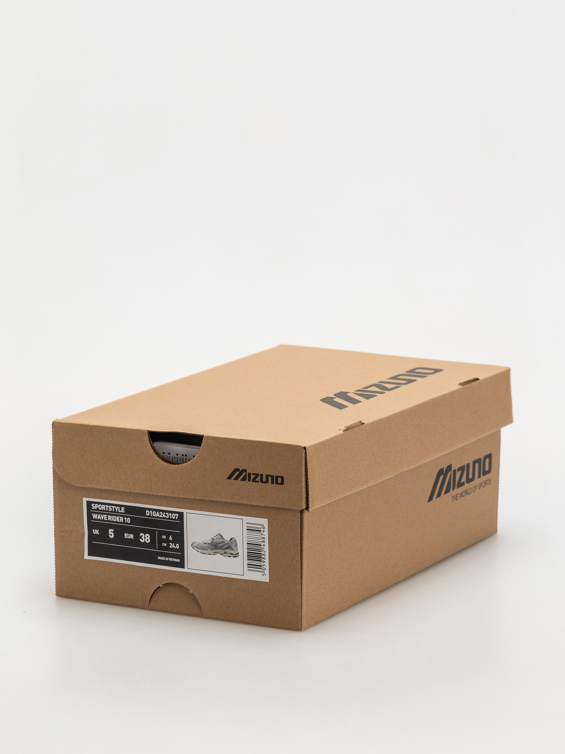 Topánky Mizuno Wave Rider 10 (snow white/slate/bistro green)