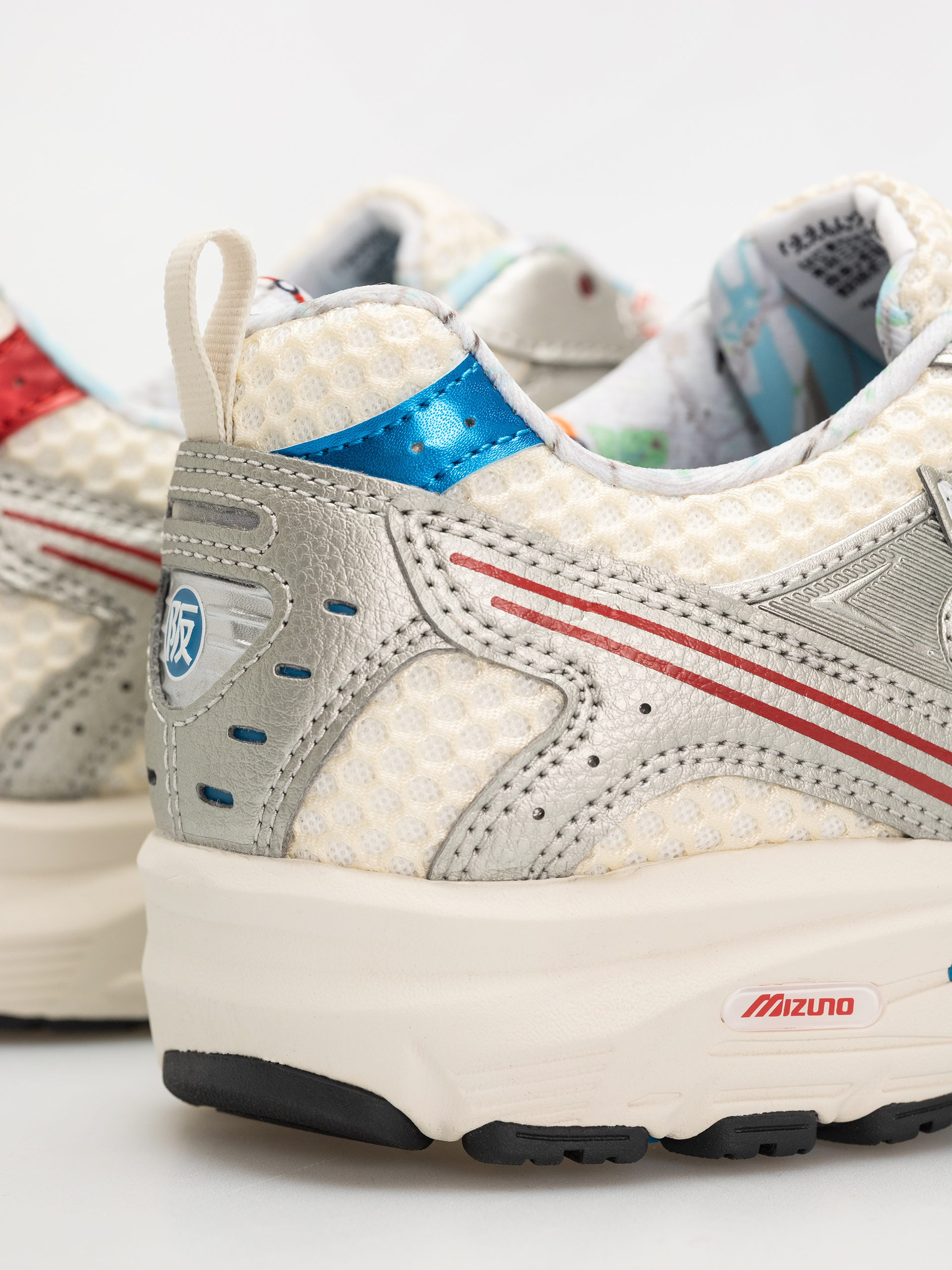 Topánky Mizuno MXR (pristine/high risk red/blue pace)