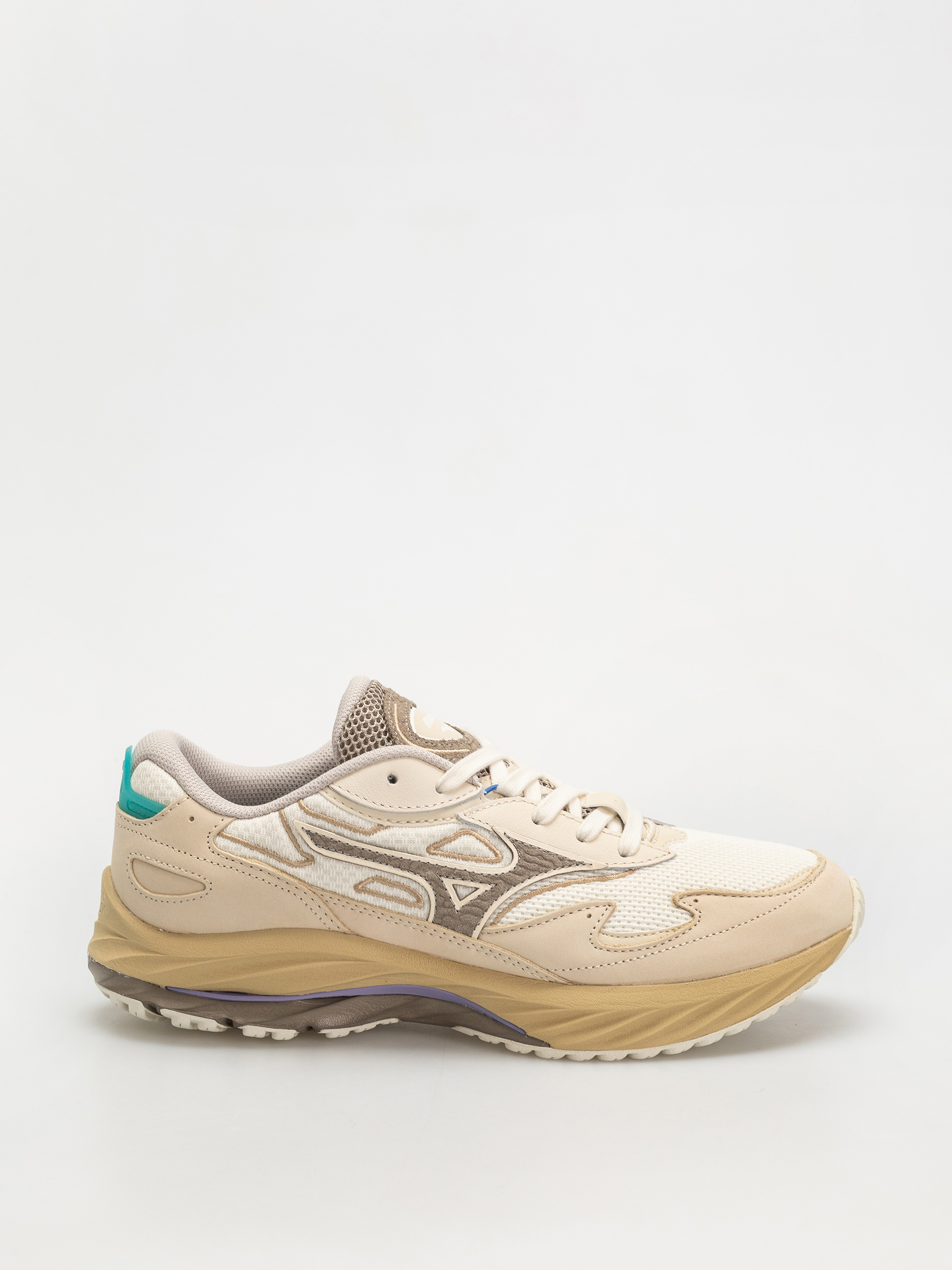 Topánky Mizuno Wave Rider Βeta Premium (summer sand/vintage khaki/cedar)