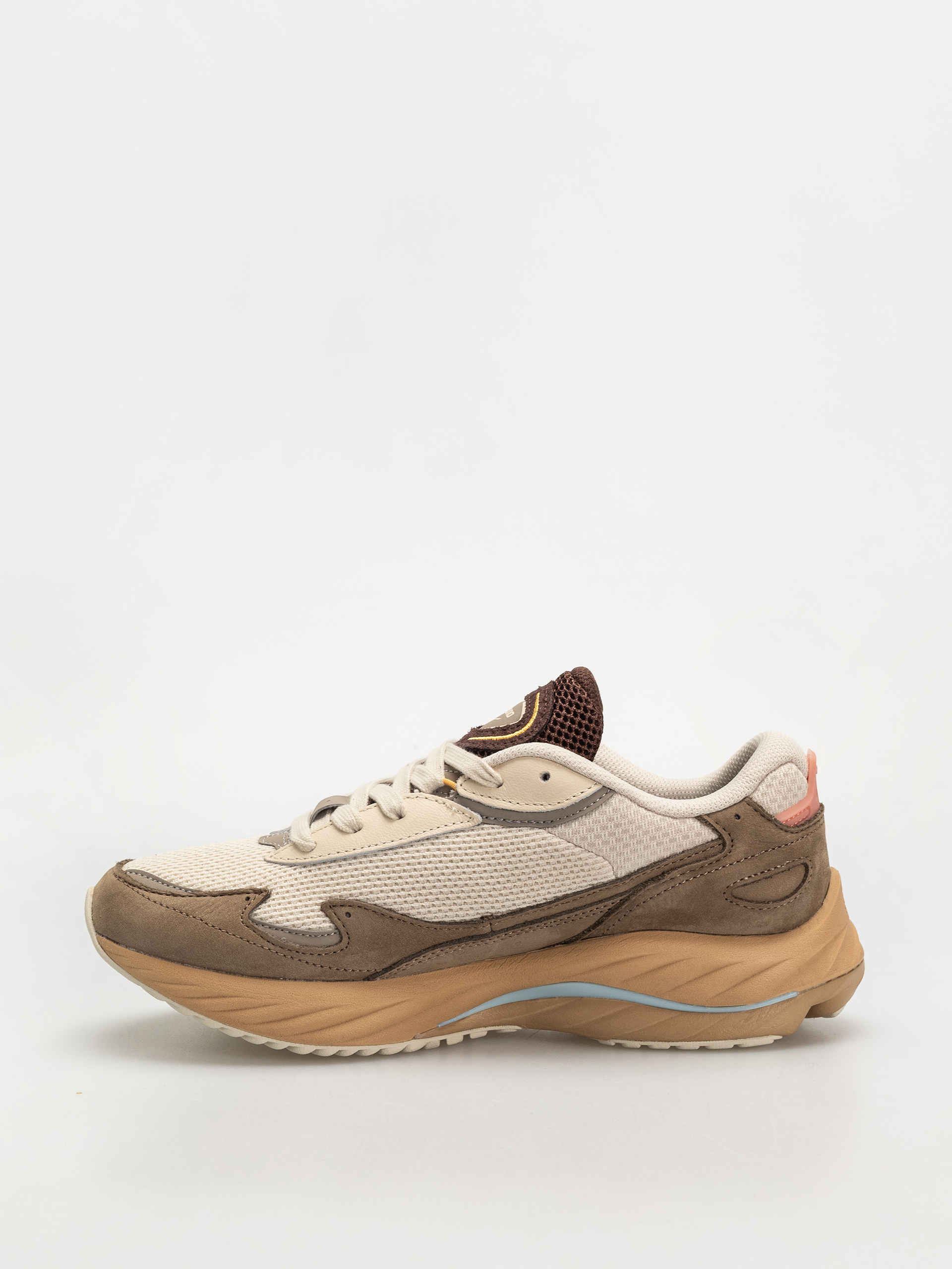 Topánky Mizuno Wave Rider Βeta Premium (vintage khaki/chicory coffee/lantana)