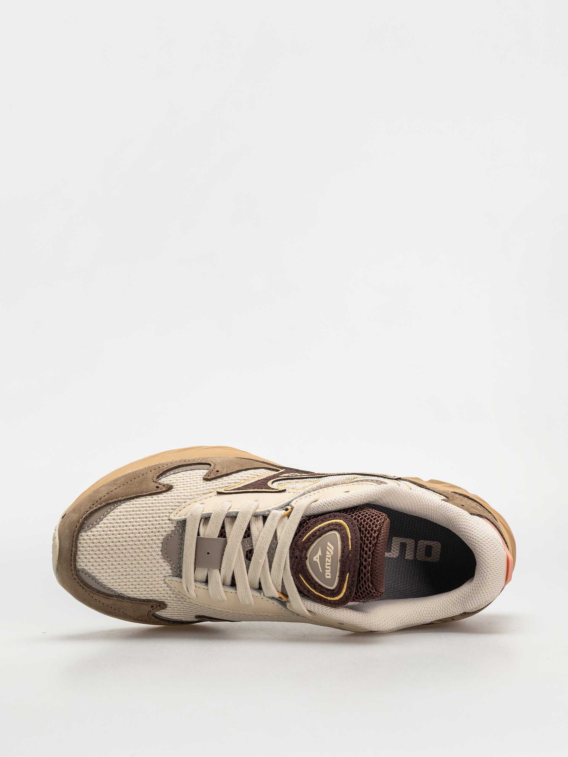 Topánky Mizuno Wave Rider Βeta Premium (vintage khaki/chicory coffee/lantana)
