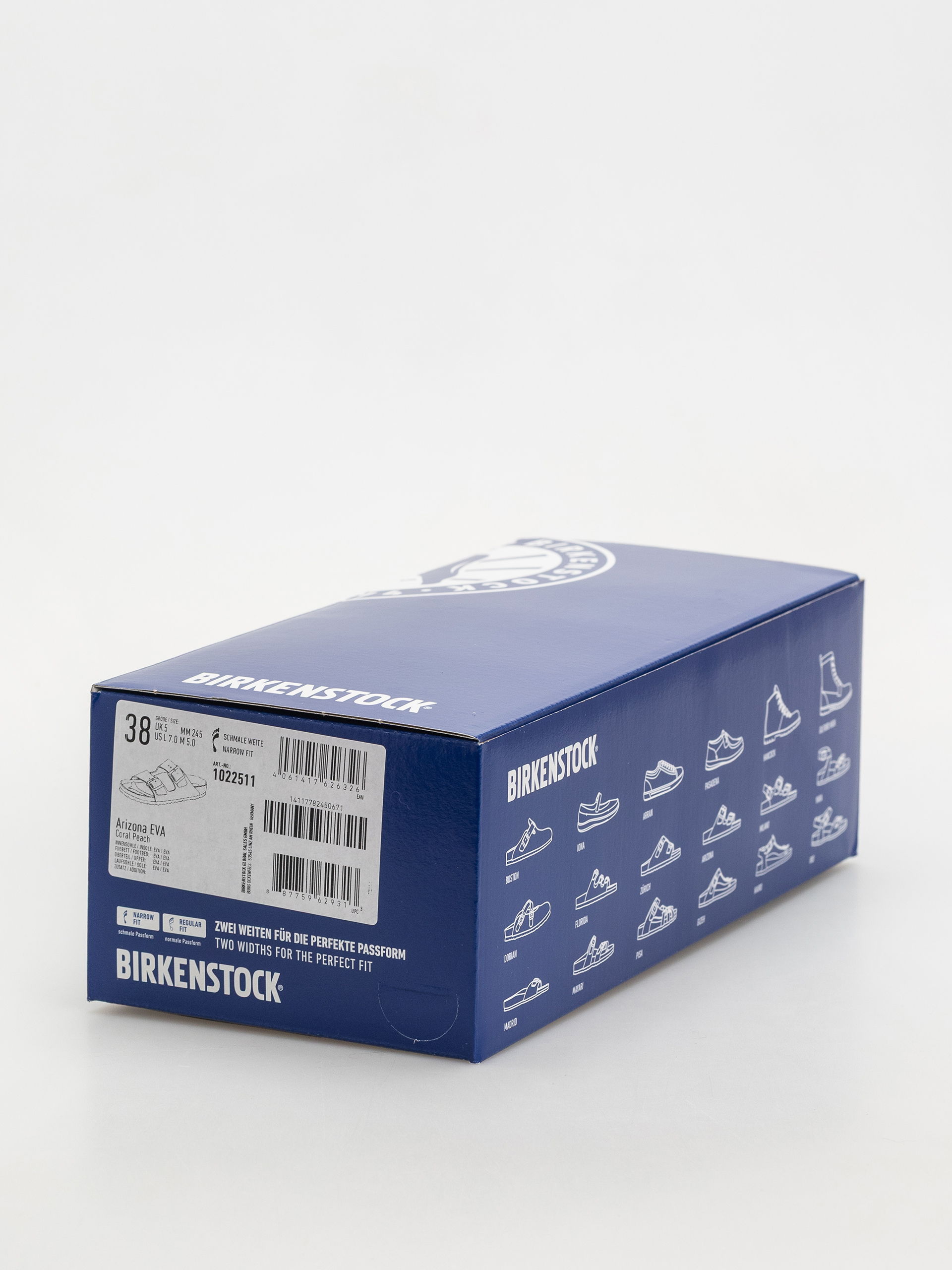 Šľapky Birkenstock Arizona Eva Narrow Wmn (coral peach)