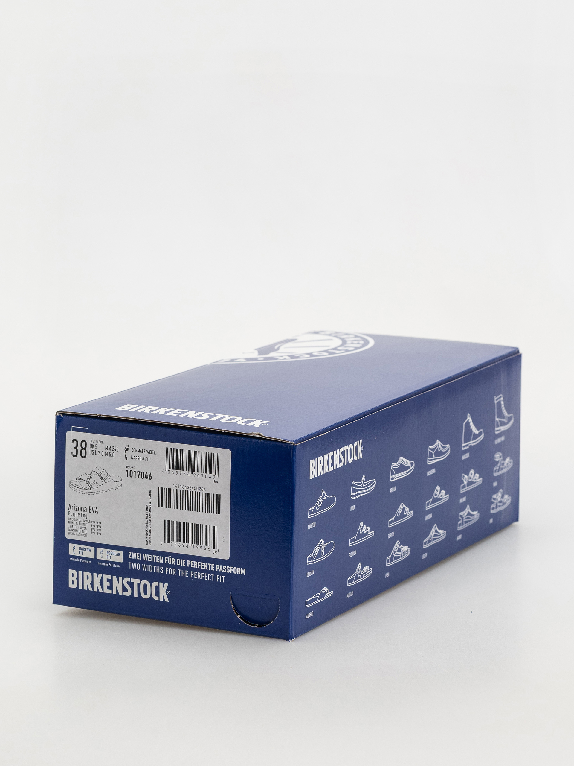 Šľapky Birkenstock Arizona Eva Narrow Wmn (beach purple fog)