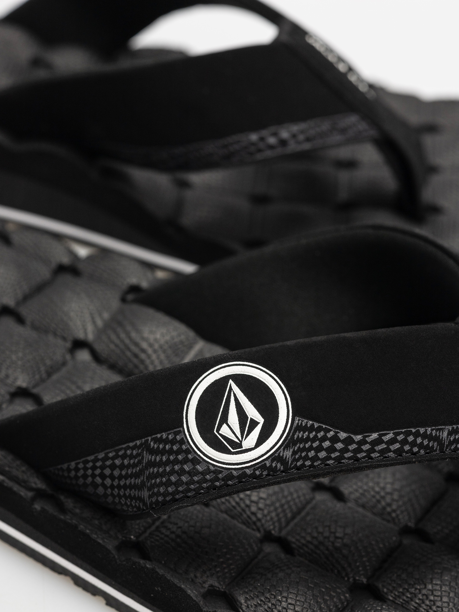 Šľapky Volcom Recliner (black white)