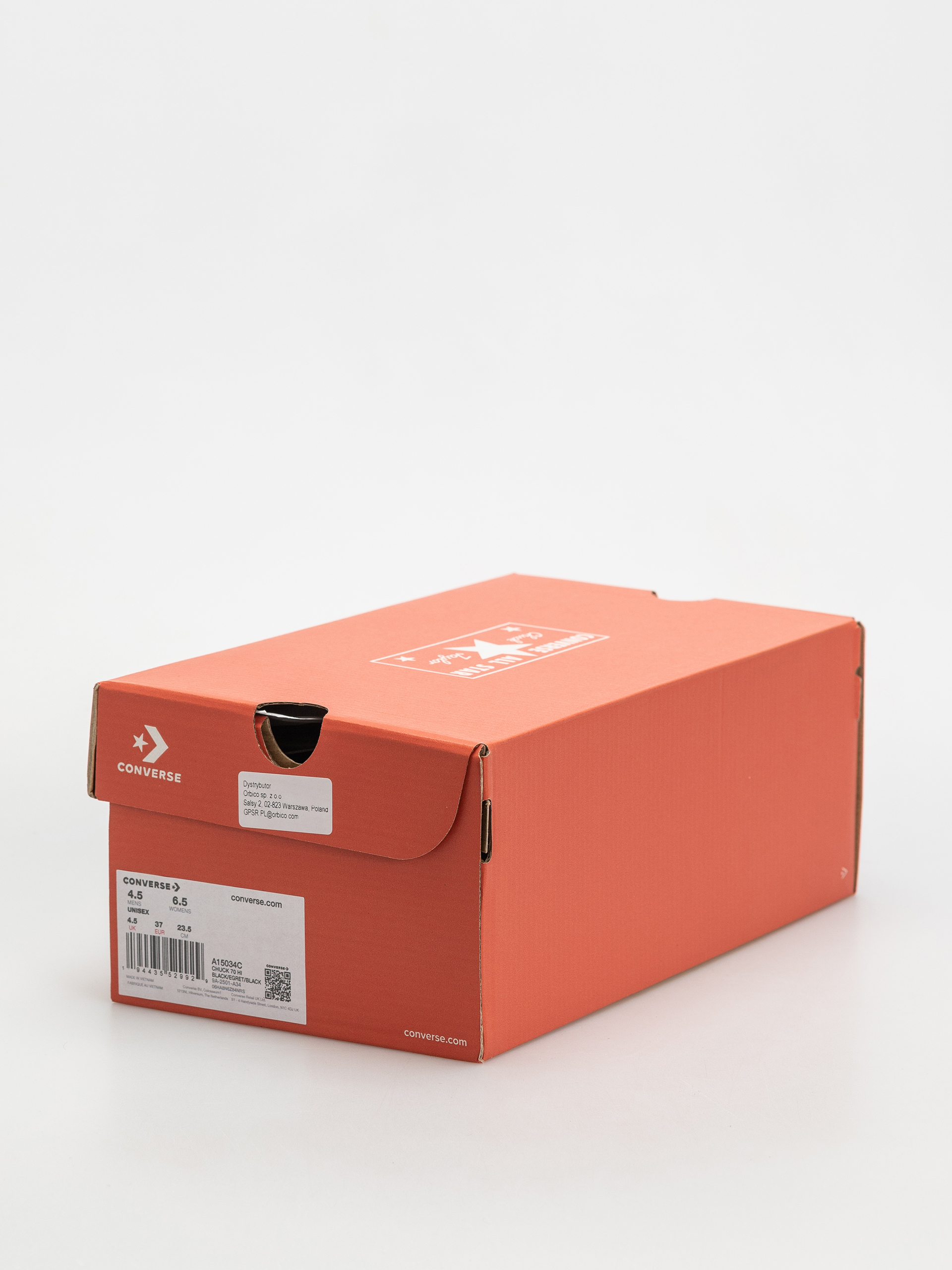 Tenisky Converse Chuck 70 Hi (black/egret/black)