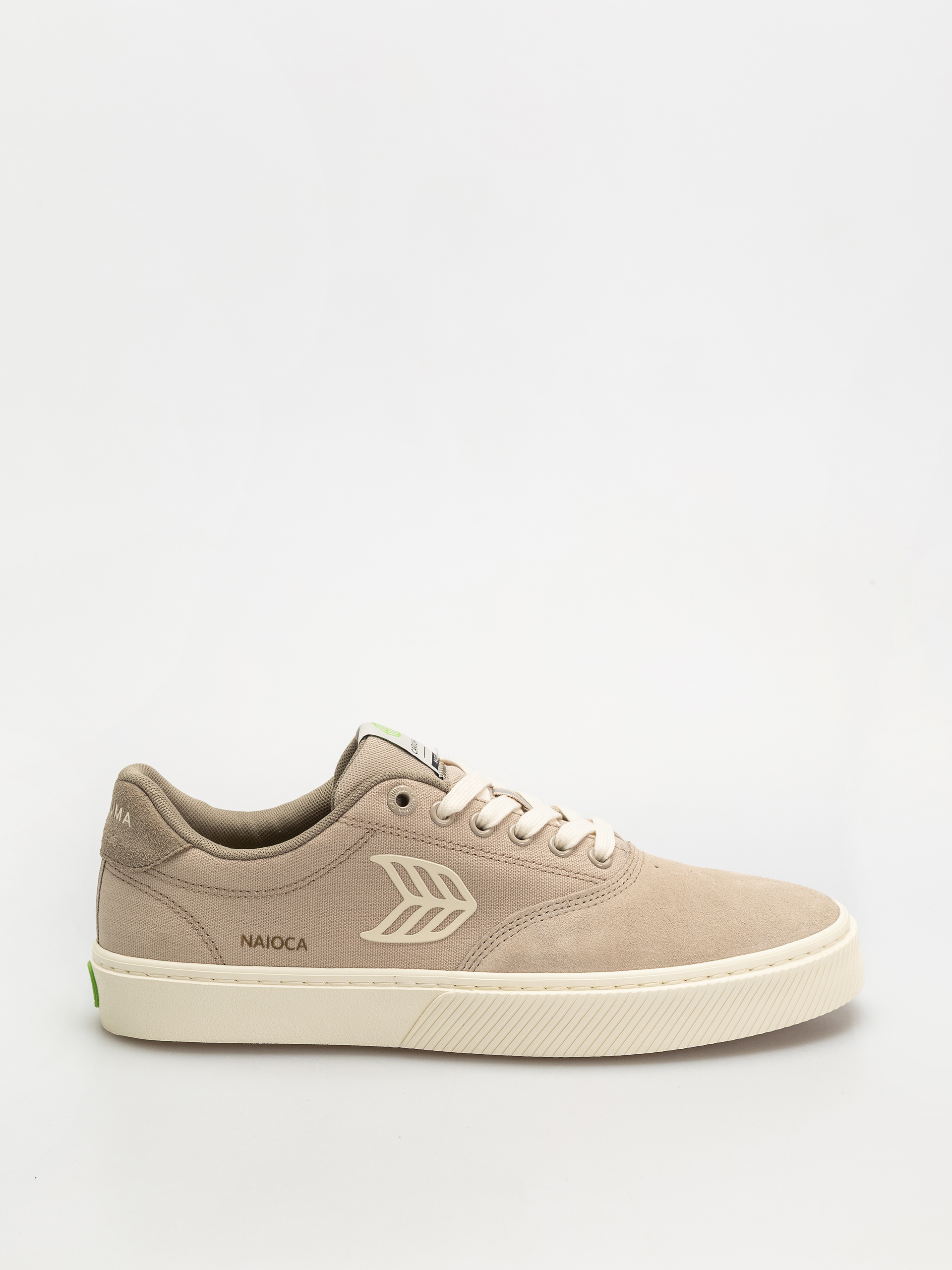 Topánky Cariuma Naioca Pro (plaza taupe suede and canvas ivory logo laurel oak)