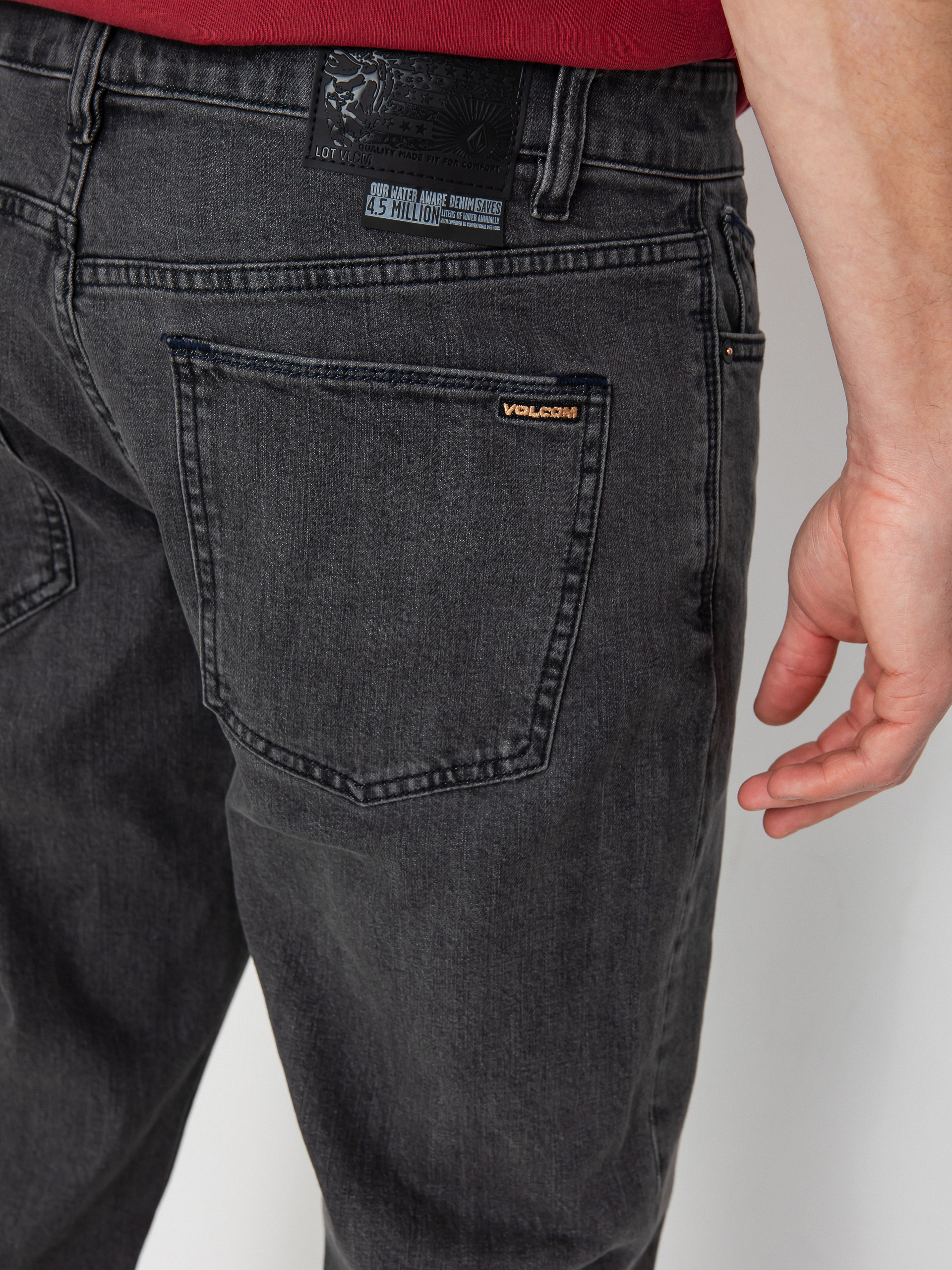 Nohavice Volcom Kinkade (neutral grey)