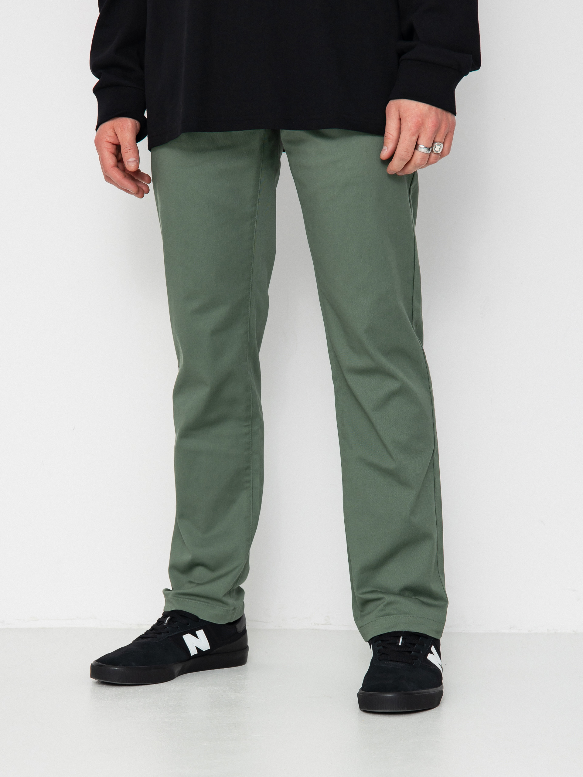 Nohavice Volcom Frickin Modern Stret (light olive)