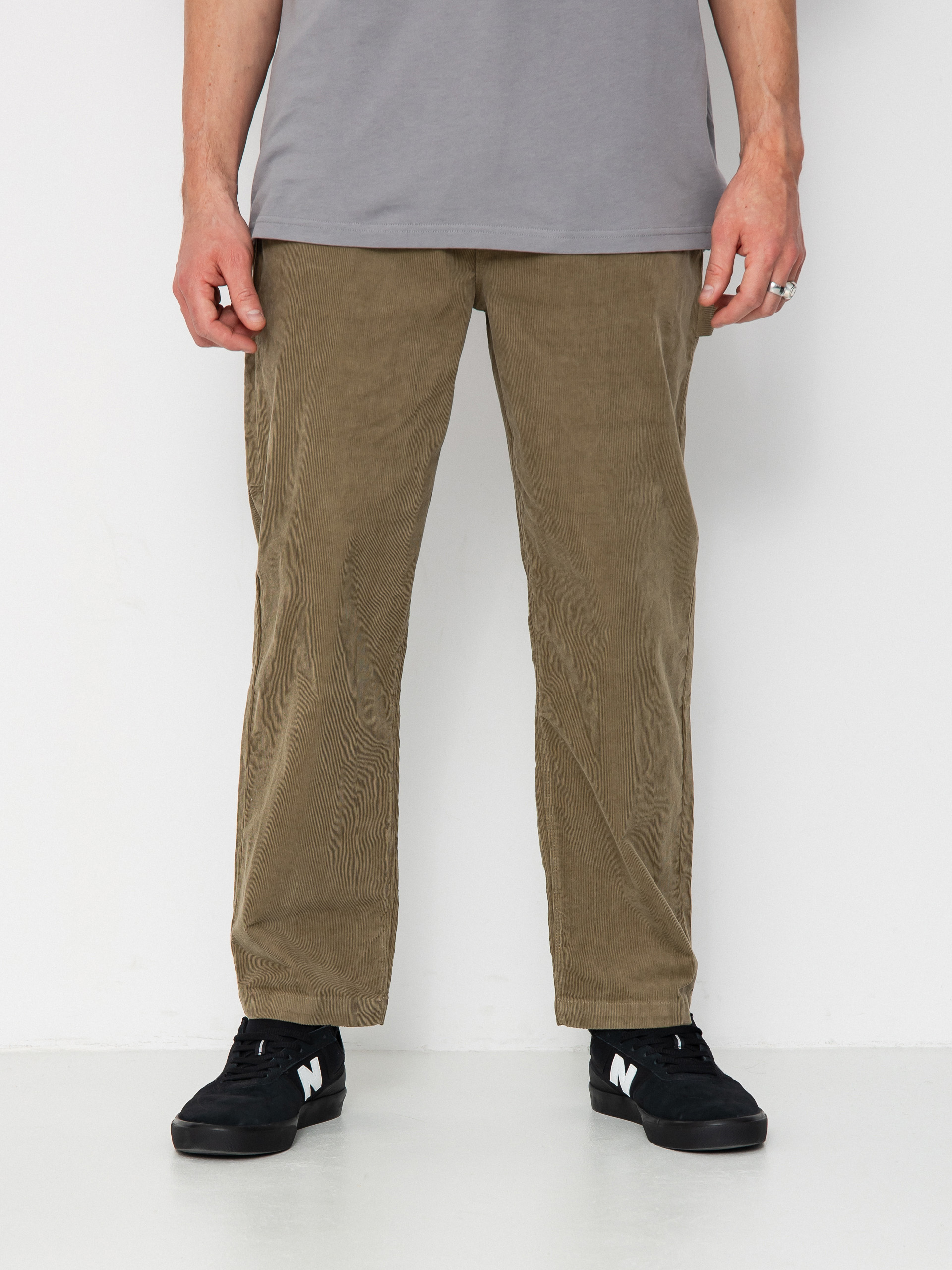 Nohavice Volcom Kraftsman Cord (khaki)