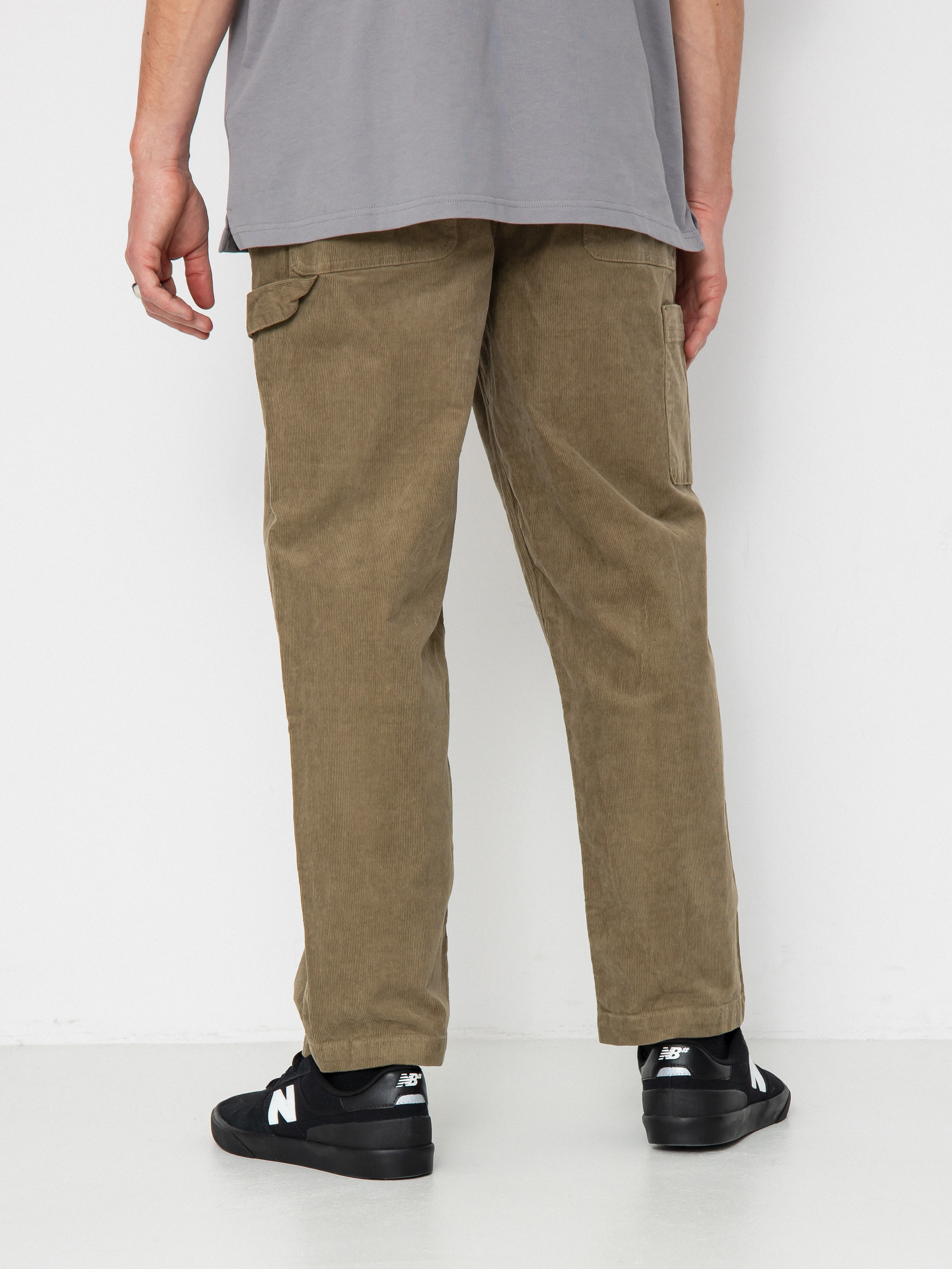 Nohavice Volcom Kraftsman Cord (khaki)