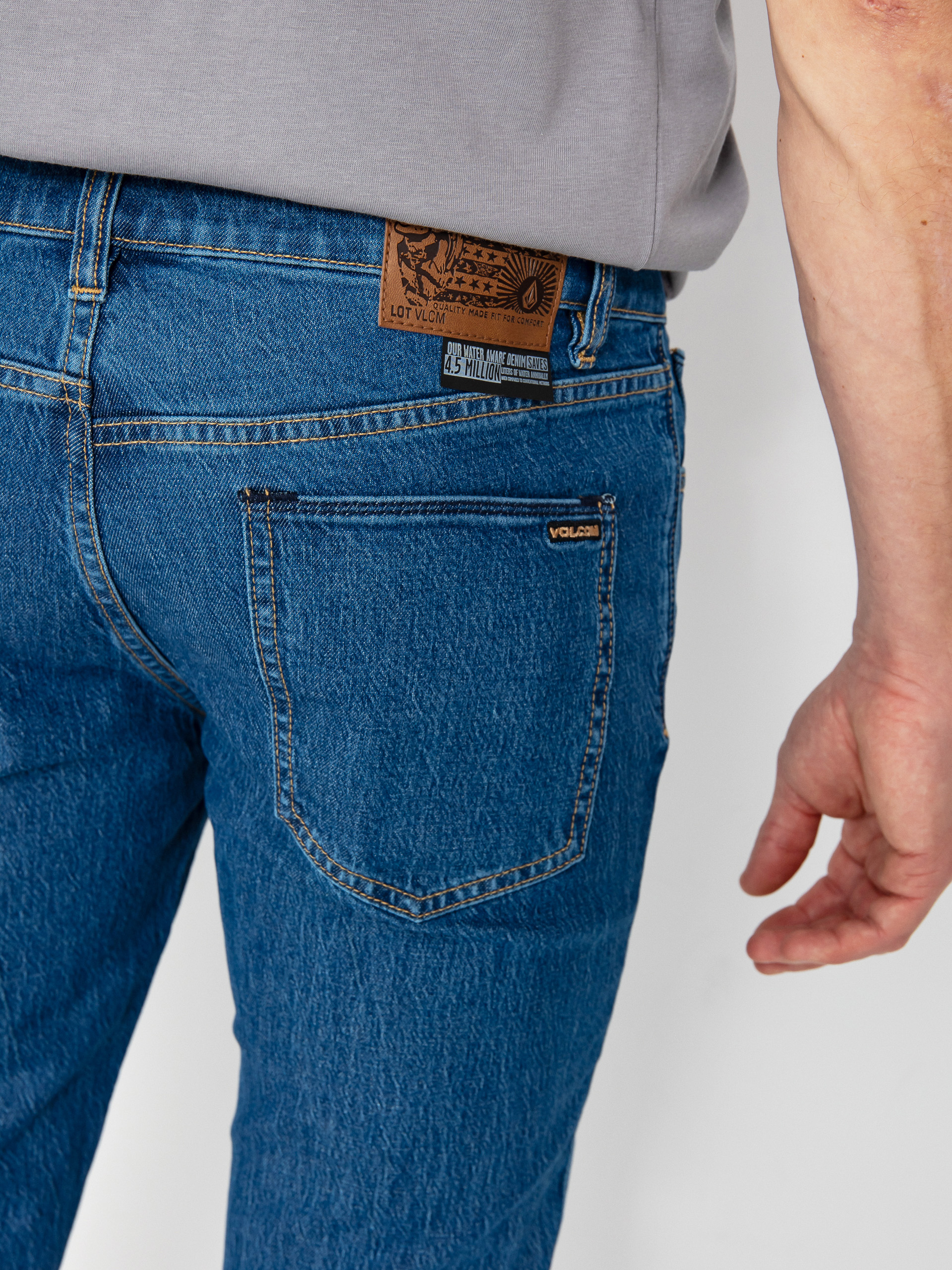 Nohavice Volcom Vorta (bold blue)