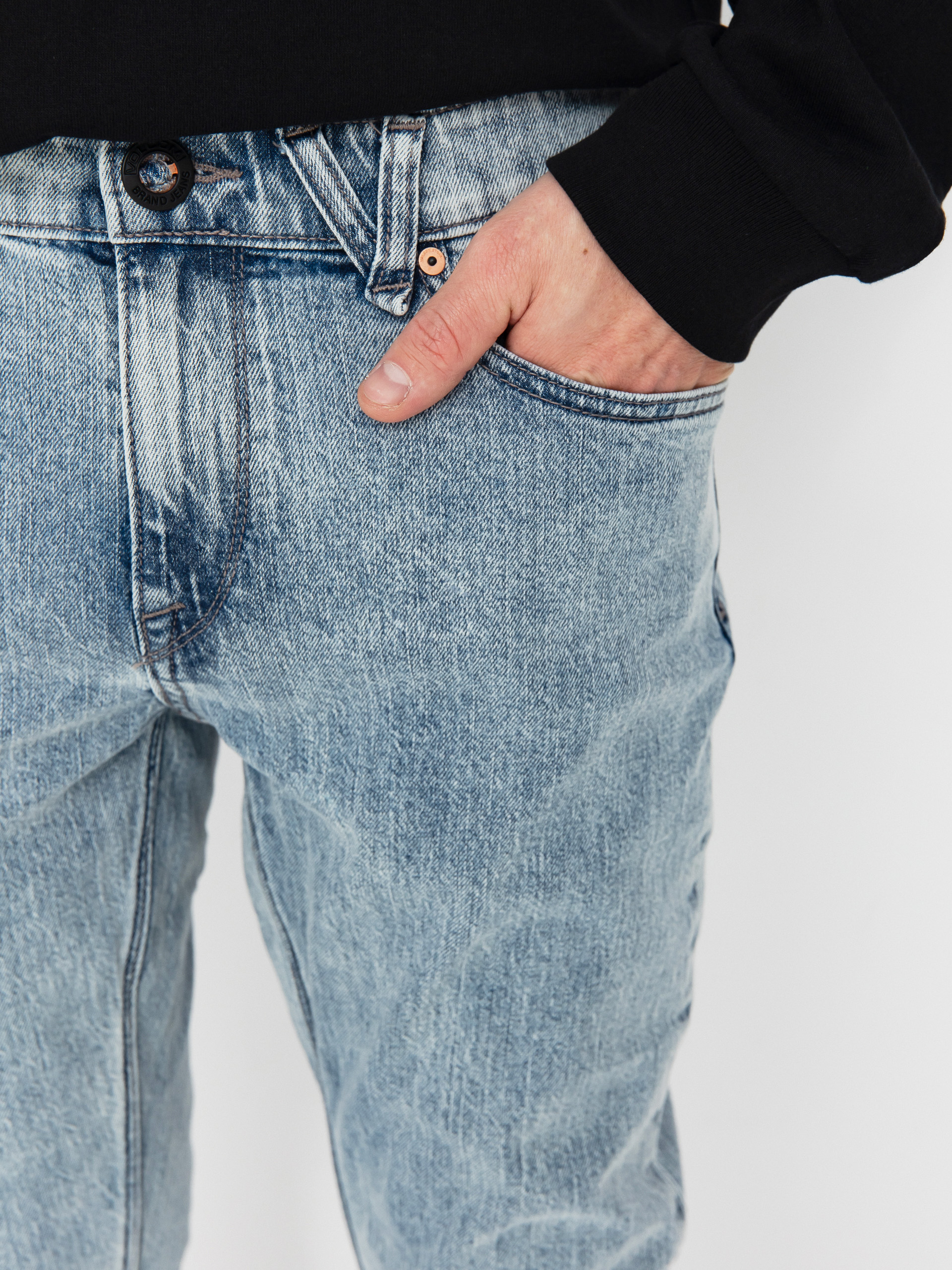 Nohavice Volcom Vorta (carolina blue)