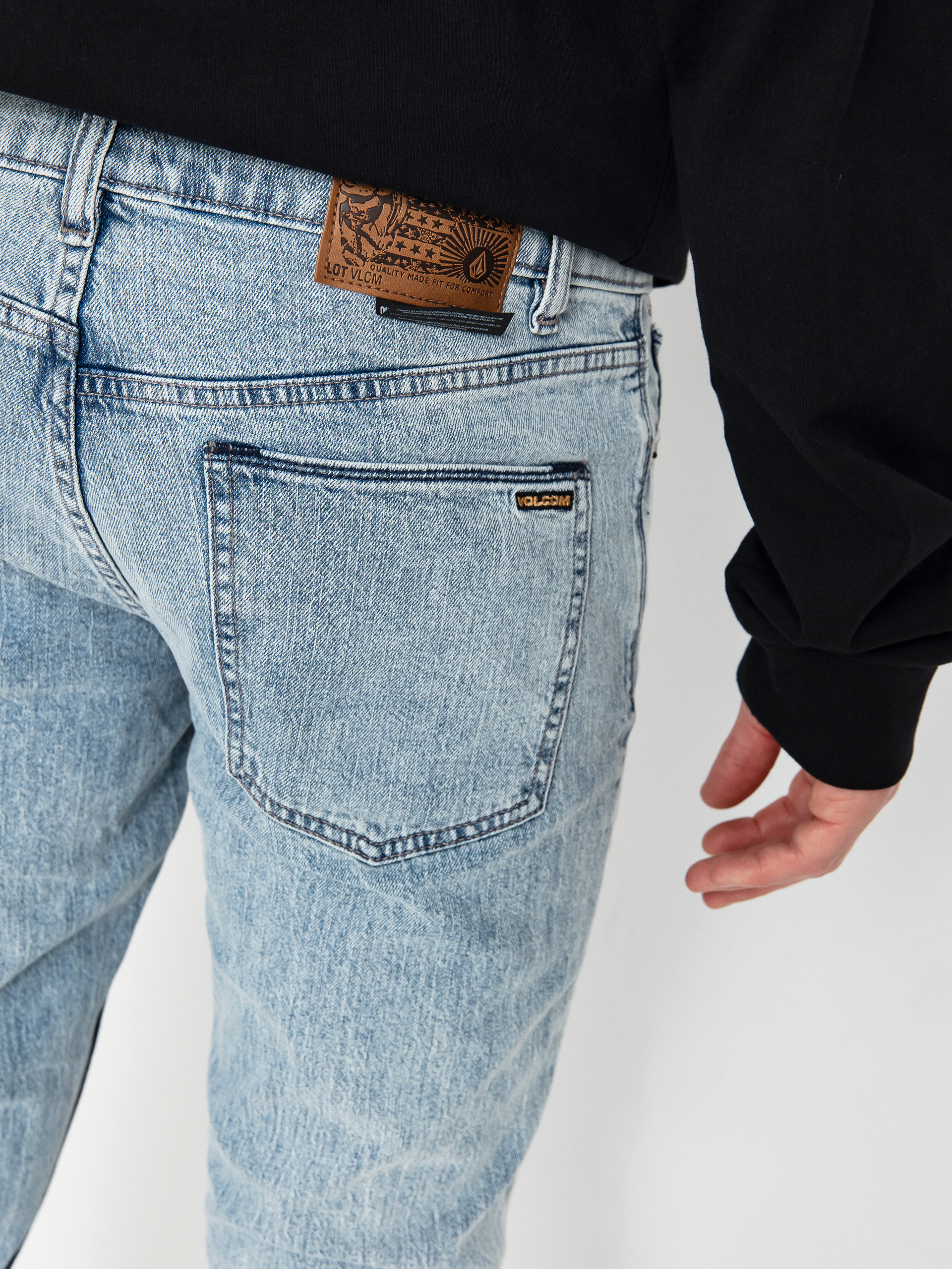 Nohavice Volcom Vorta (carolina blue)