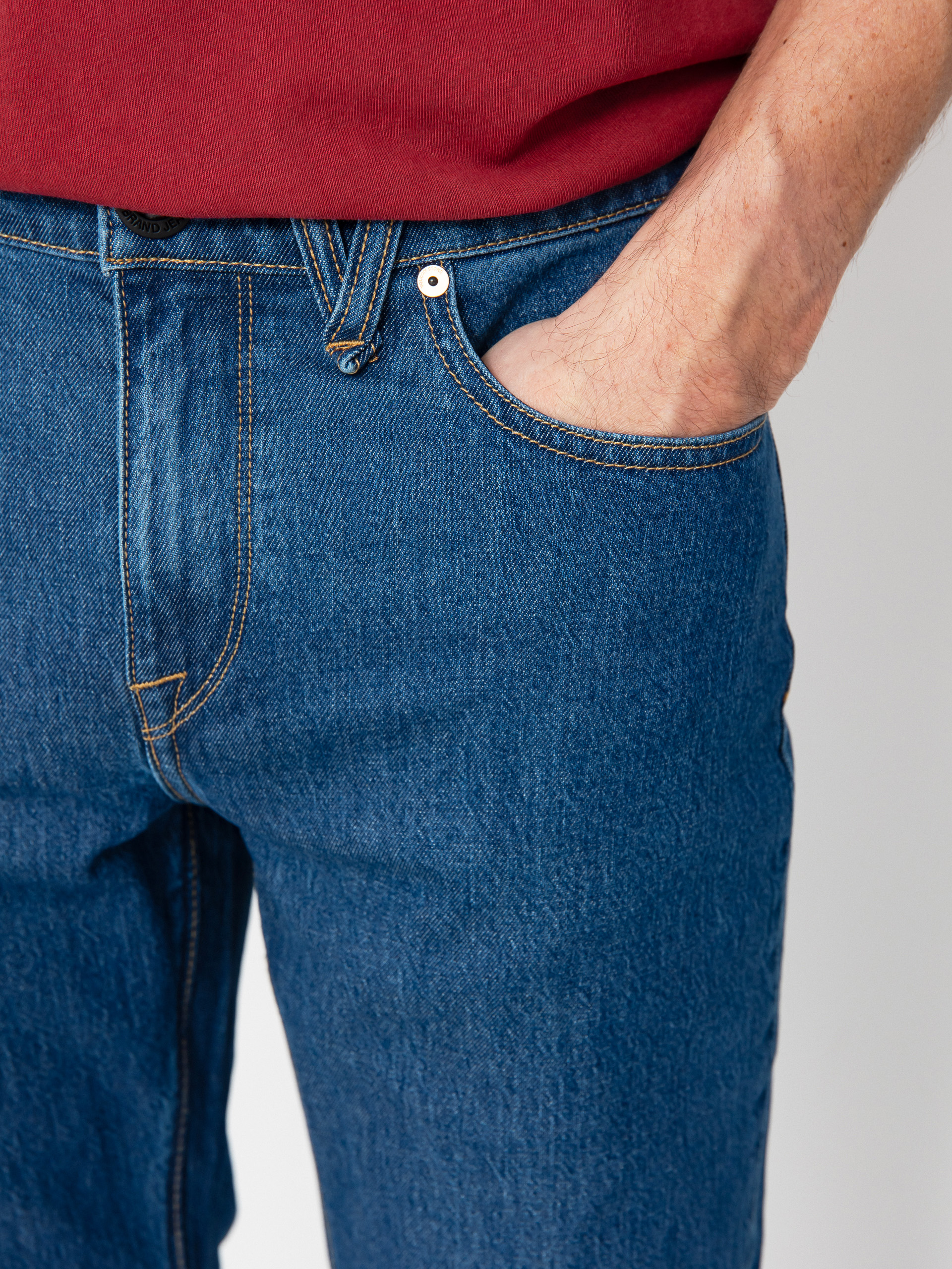 Nohavice Volcom Solver (bold blue)