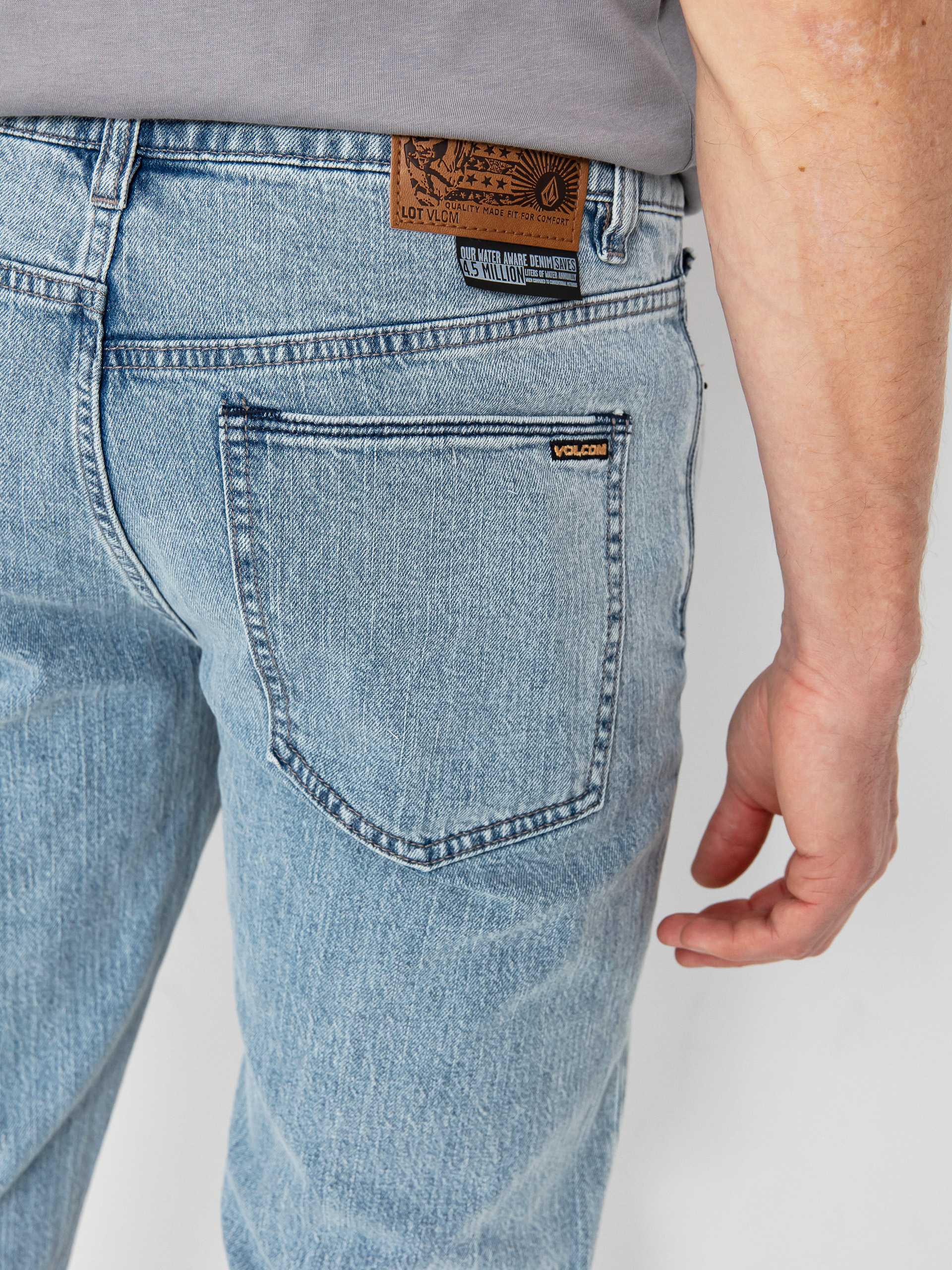 Nohavice Volcom Solver (carolina blue)