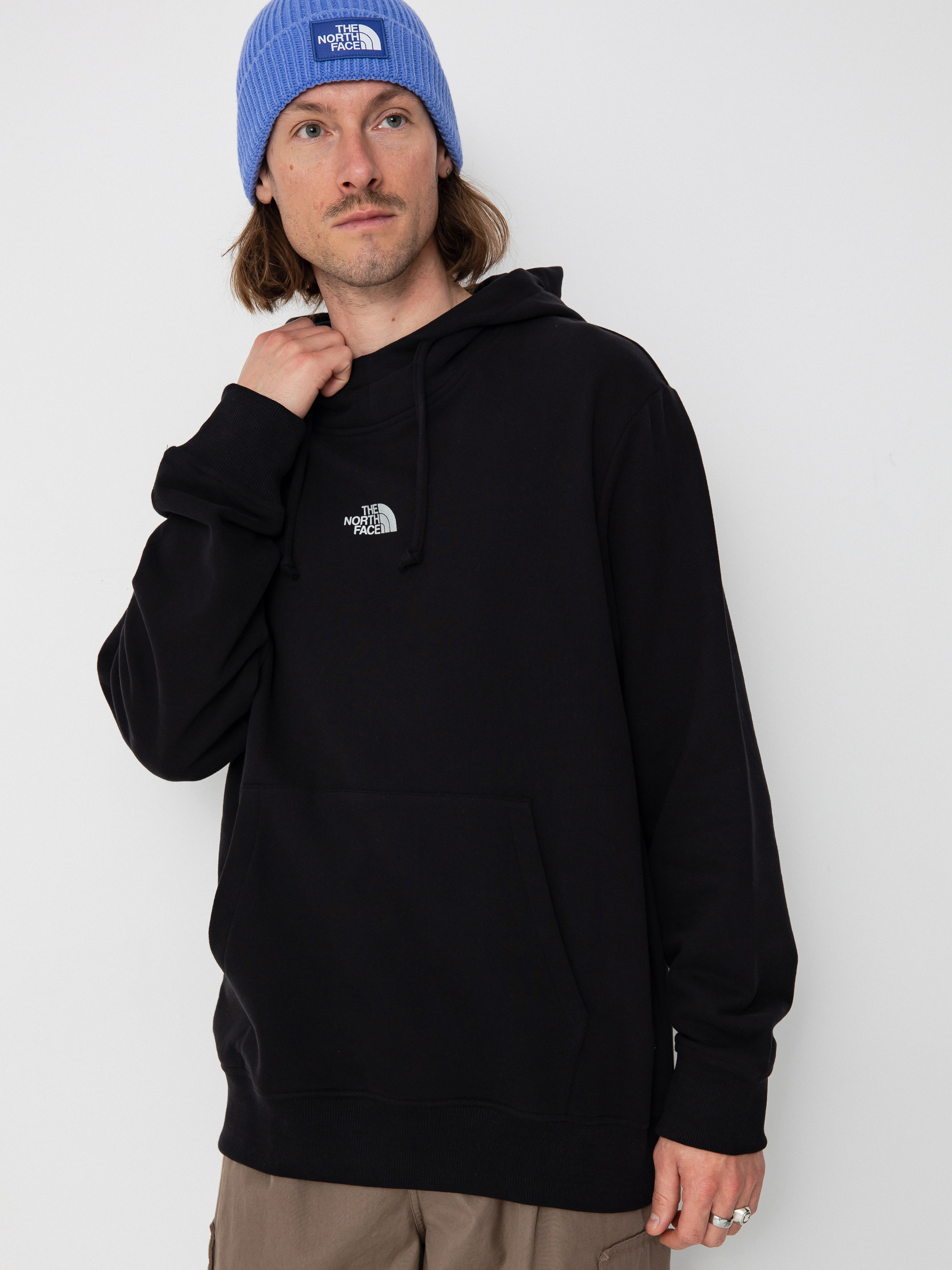 Mikina s kapucňou The North Face Never Stop Relaxed HD (tnf black)