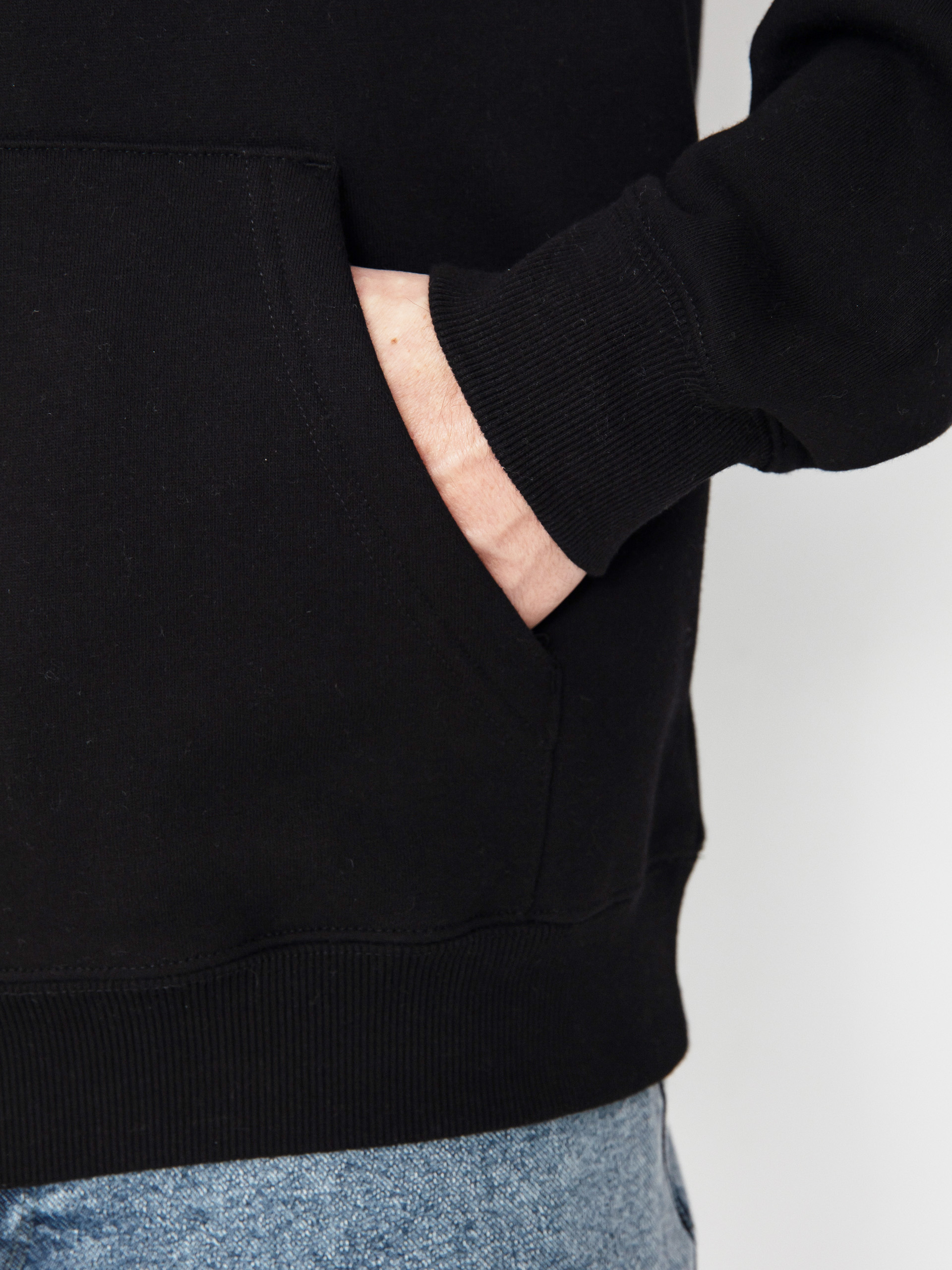 Mikina s kapucňou Santa Cruz Tonal Opus Dot Stripe HD (black)