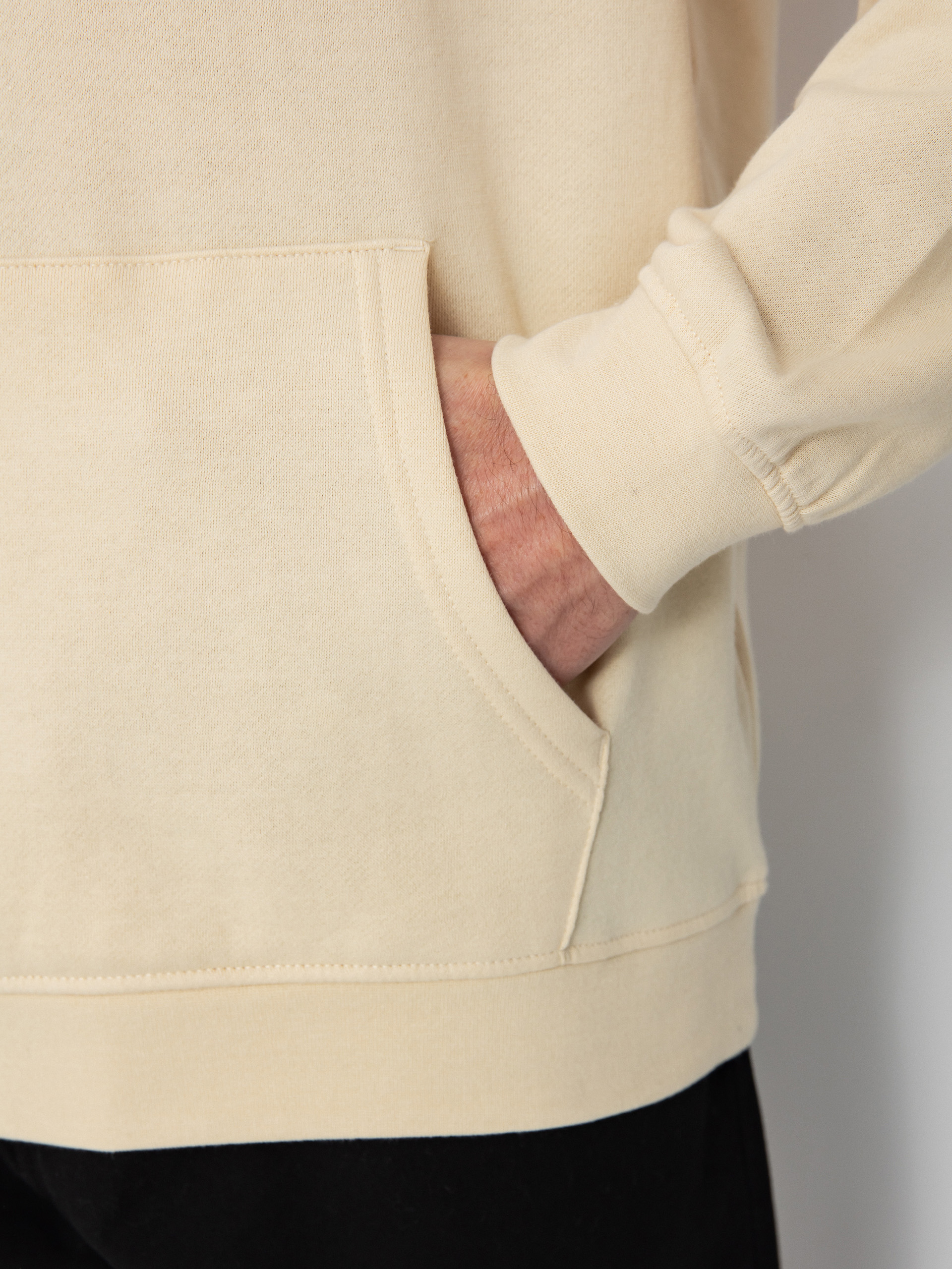 Mikina s kapucňou Santa Cruz Classic Dot Chest HD (blond wood)