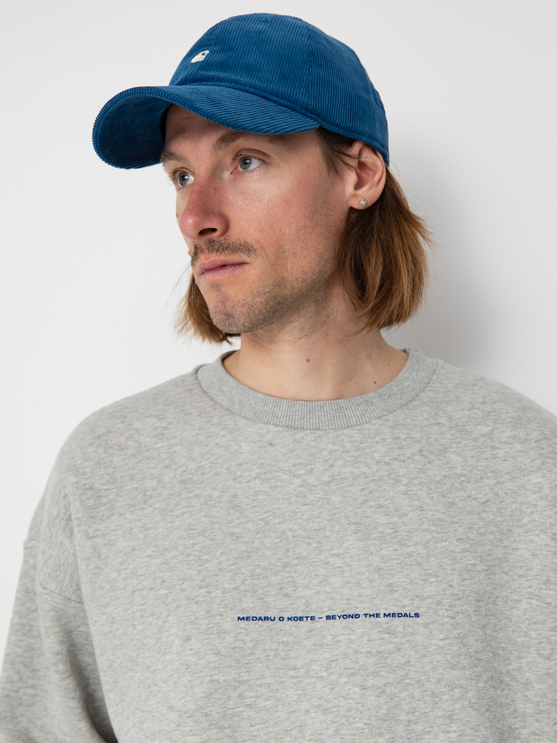 Mikina Beyond Medals Hokkaido Crewneck (grey melange)