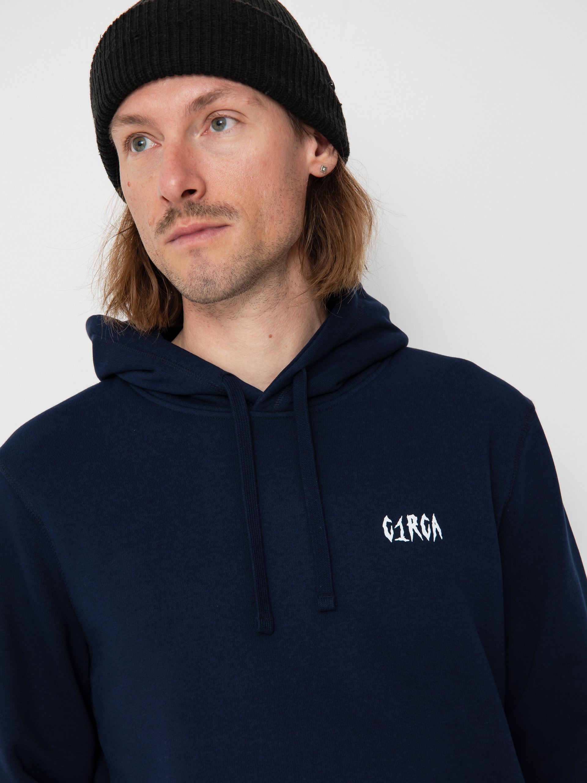 Mikina s kapucňou Circa Shaman HD (navy)