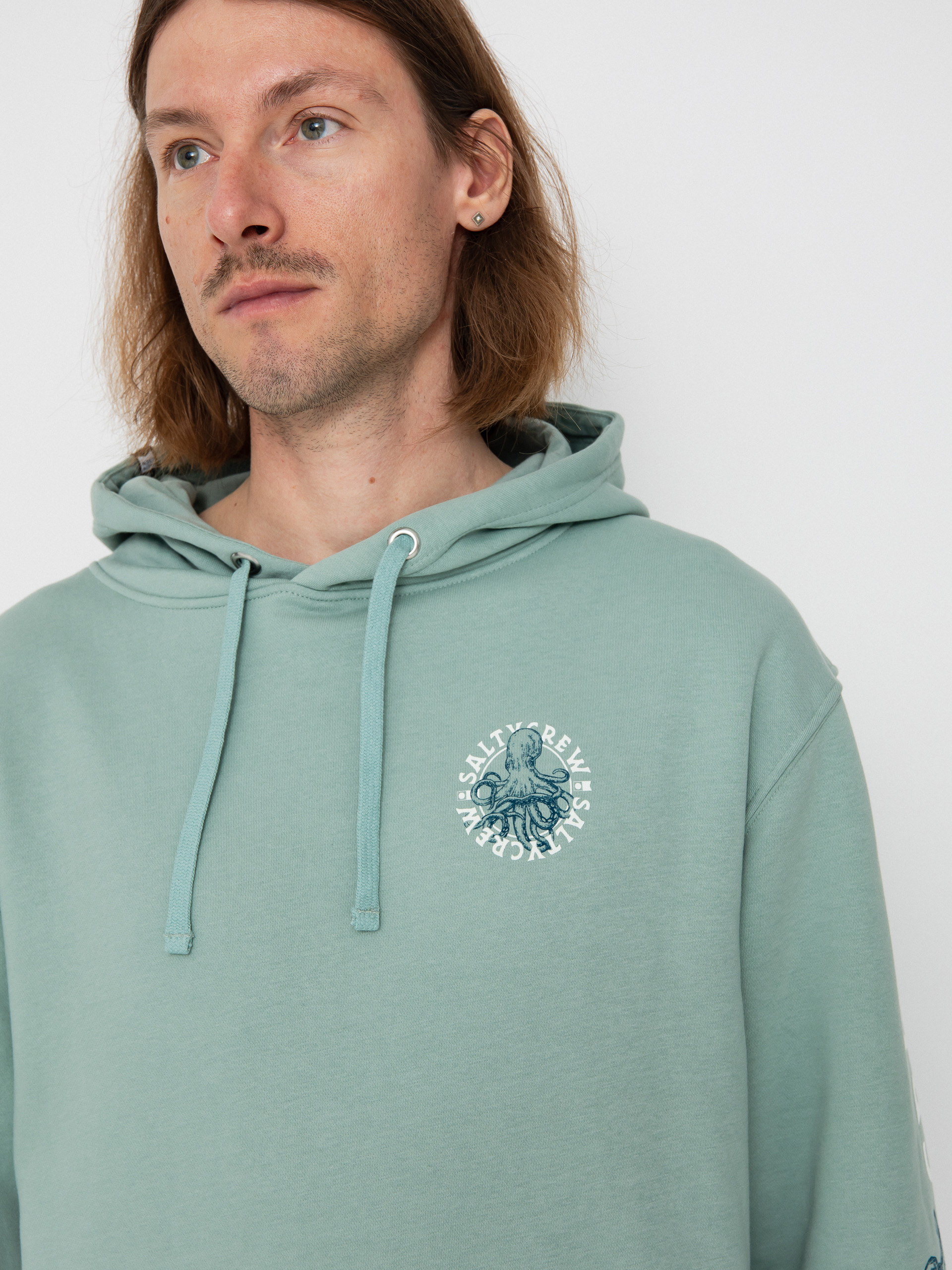 Mikina s kapucňou Salty Crew Tentacles HD (mackerel)