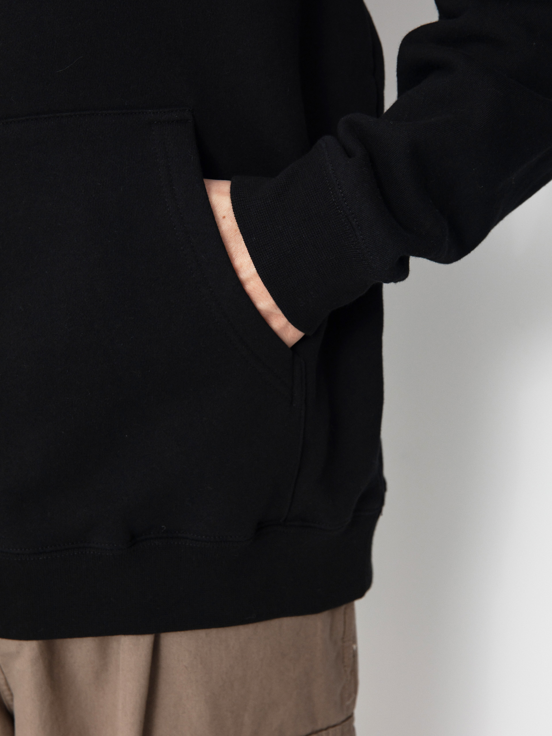 Mikina s kapucňou Real Outsider HD (black)