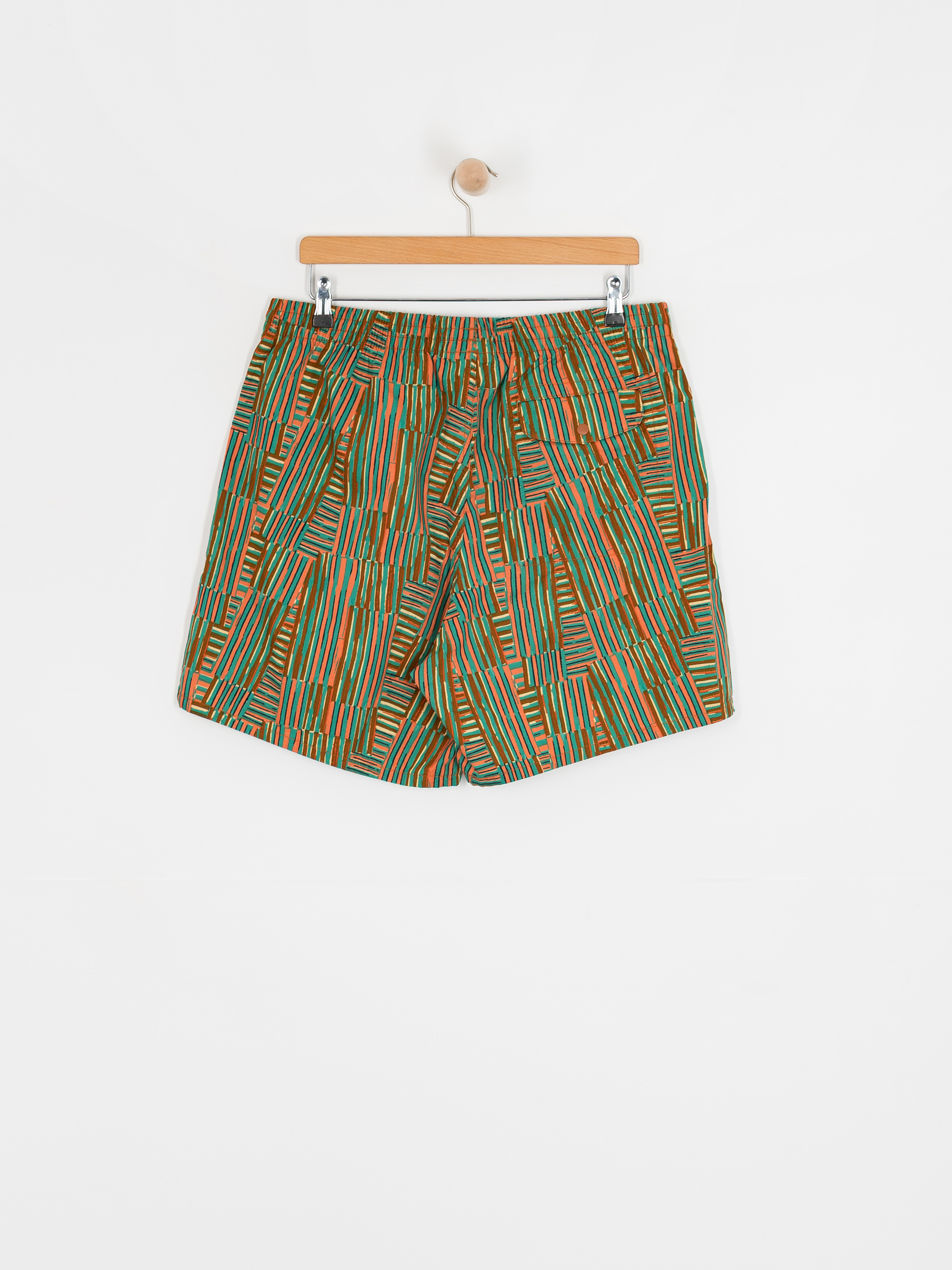 Kraťasy Patagonia Funhoggers (quilty fitz/heartleaf green)